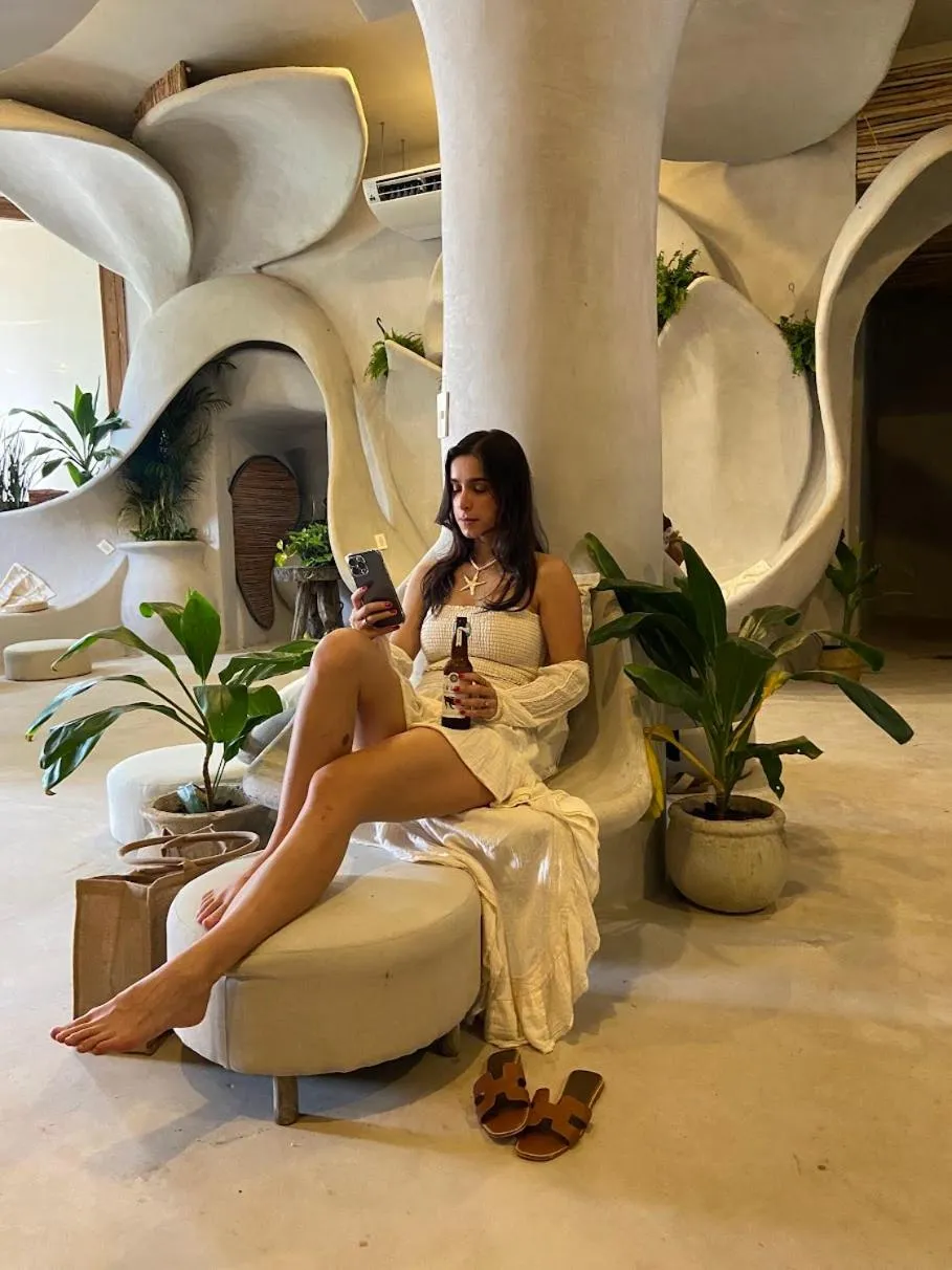 Living room in CervecerIa Tulum Boutique Hotel & Beer Spa