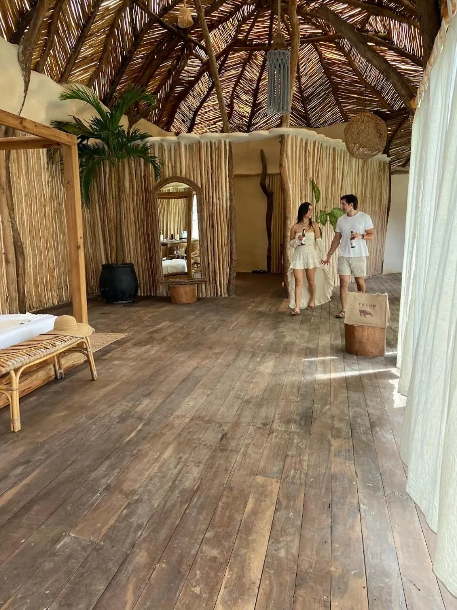 group of guests in CervecerIa Tulum Boutique Hotel & Beer Spa