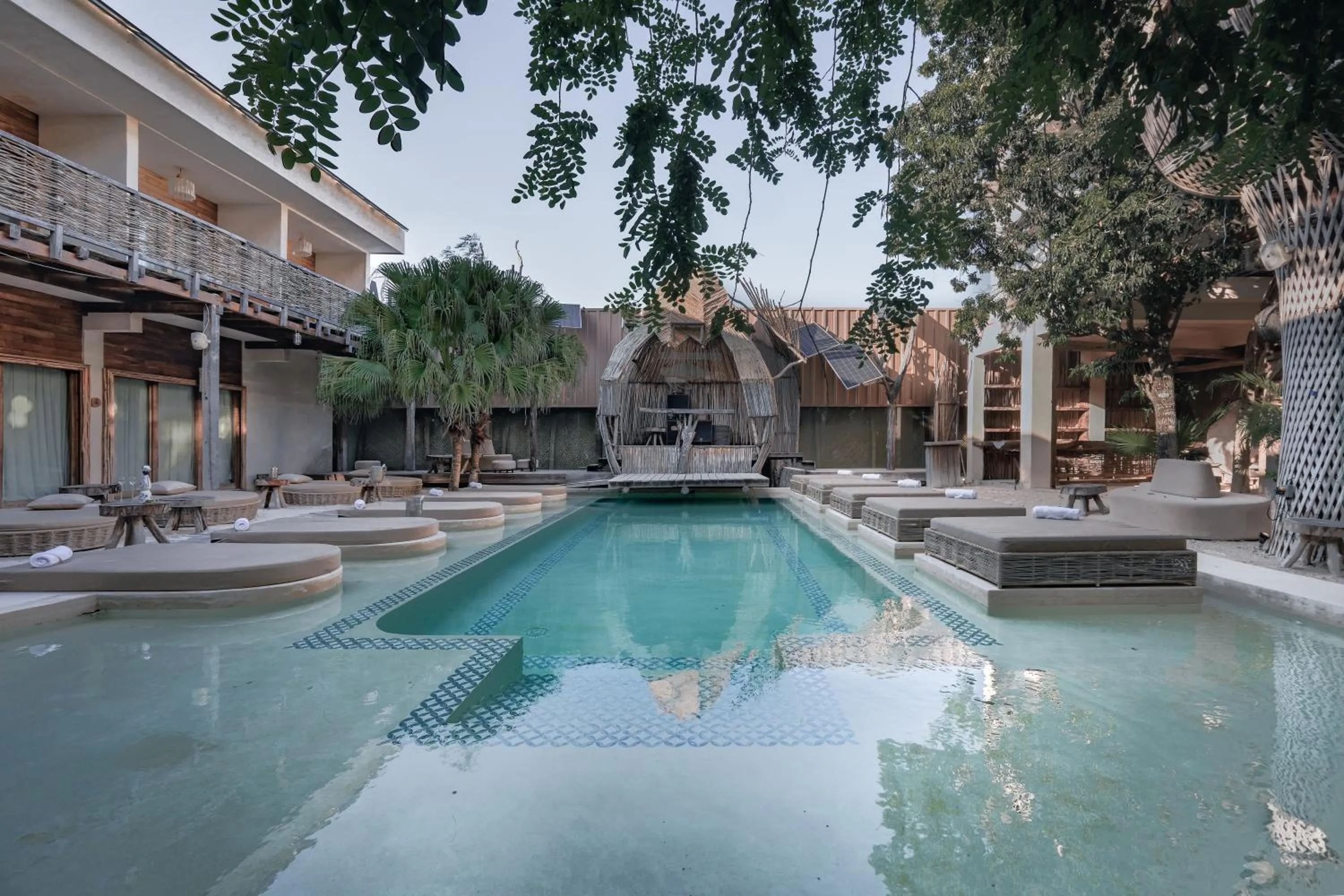 Pool view in Tulum Brew House Hotel - Adults Only
