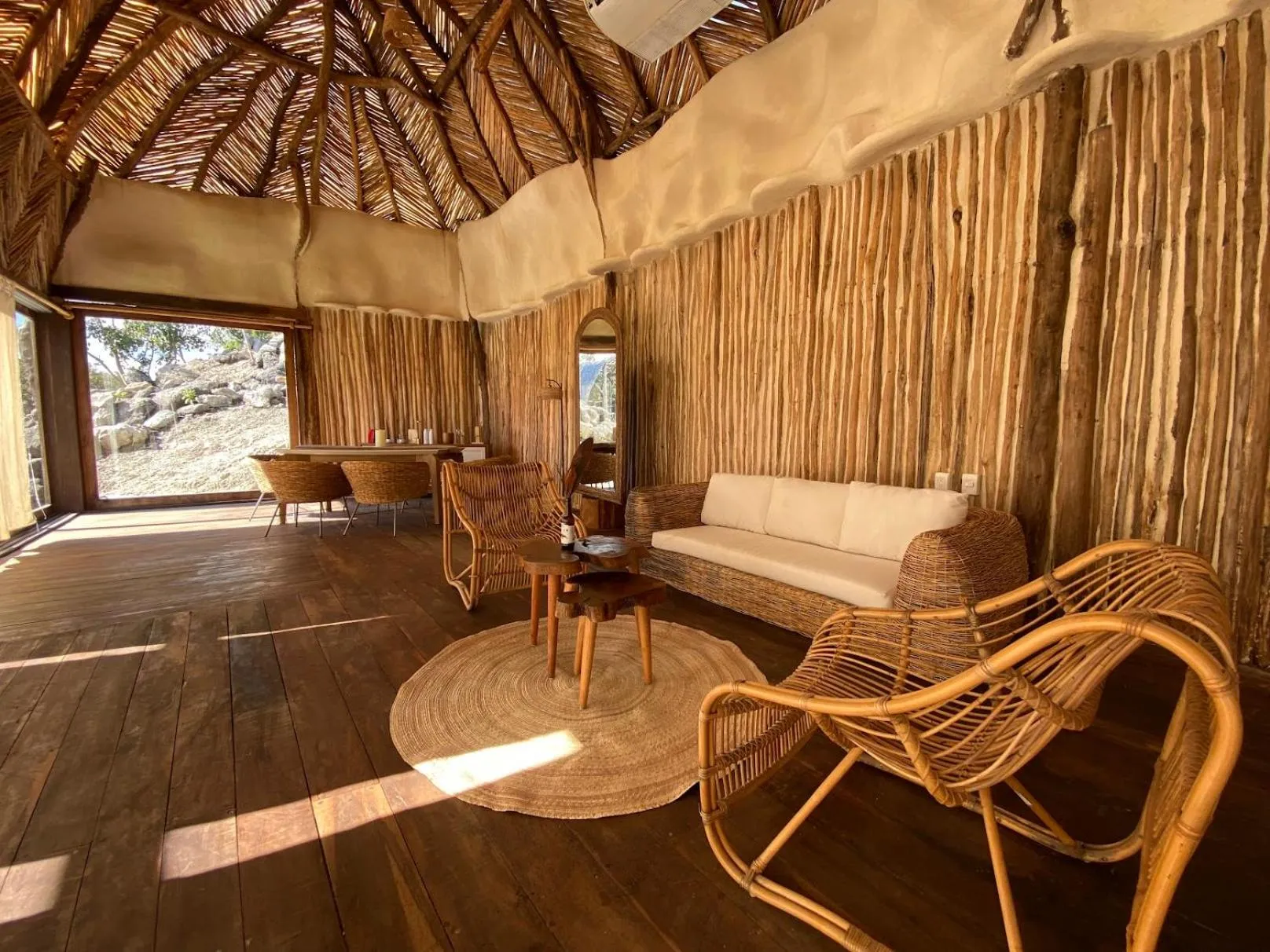 Living room in CervecerIa Tulum Boutique Hotel & Beer Spa