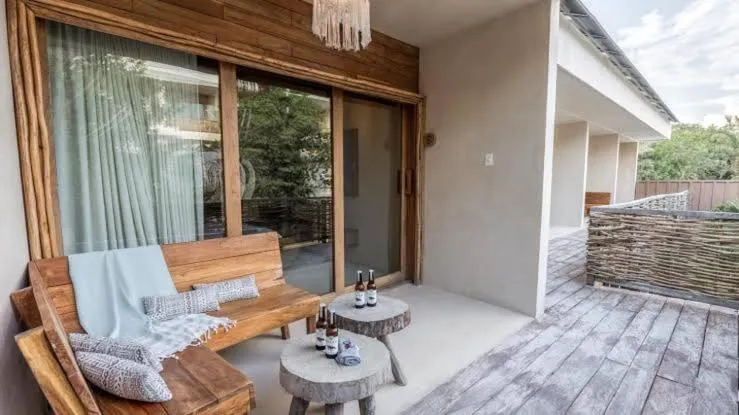 Patio in CervecerIa Tulum Boutique Hotel & Beer Spa