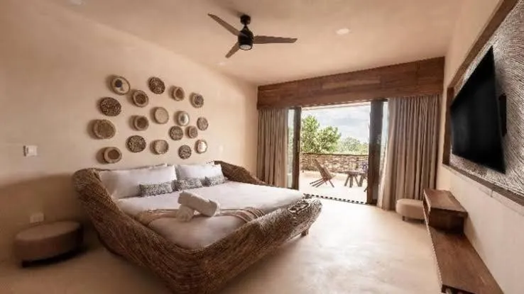 Bed in Tulum Brew House Hotel - Adults Only