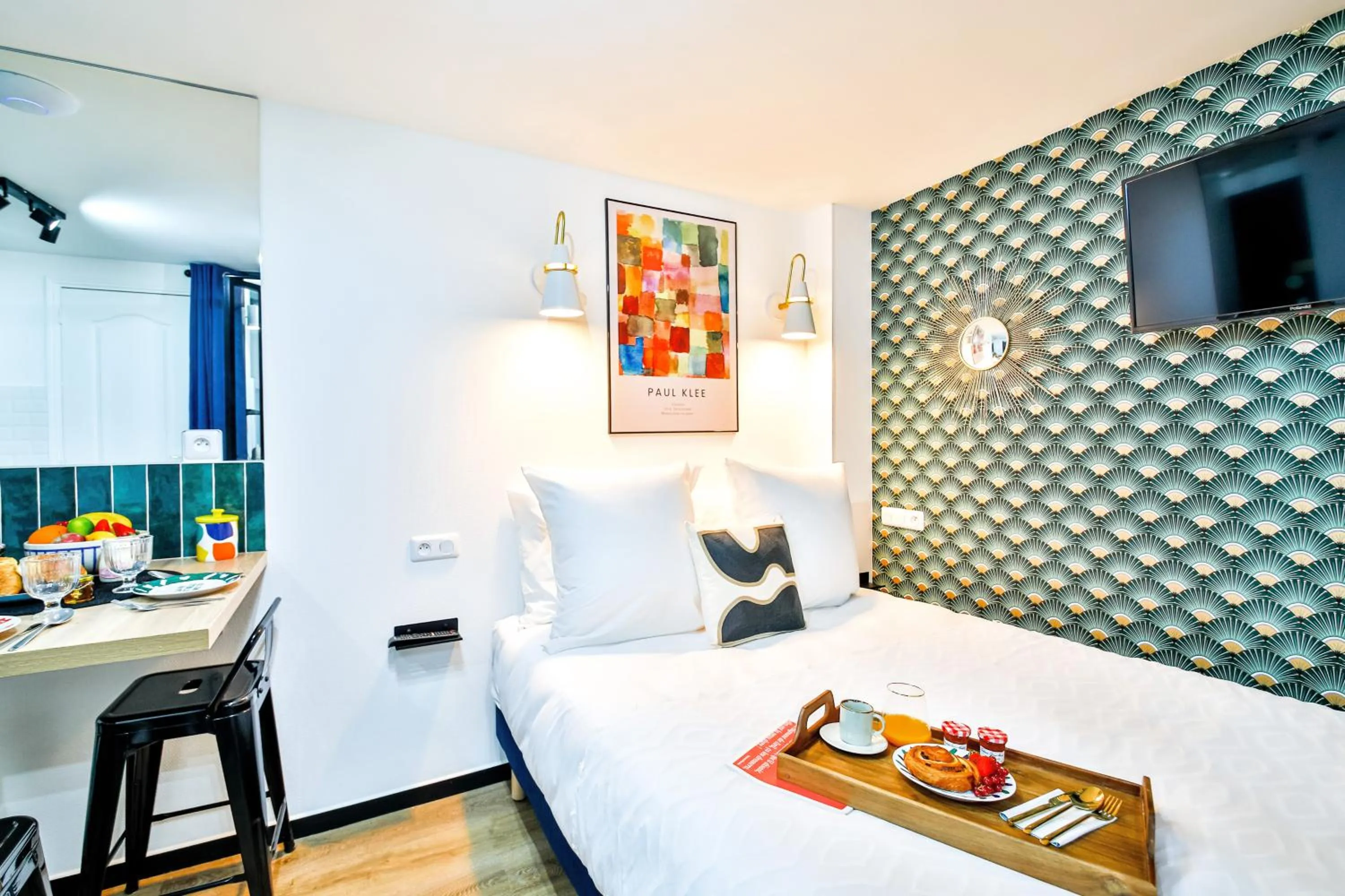 Bed in WS Hôtel de Ville - Beaubourg