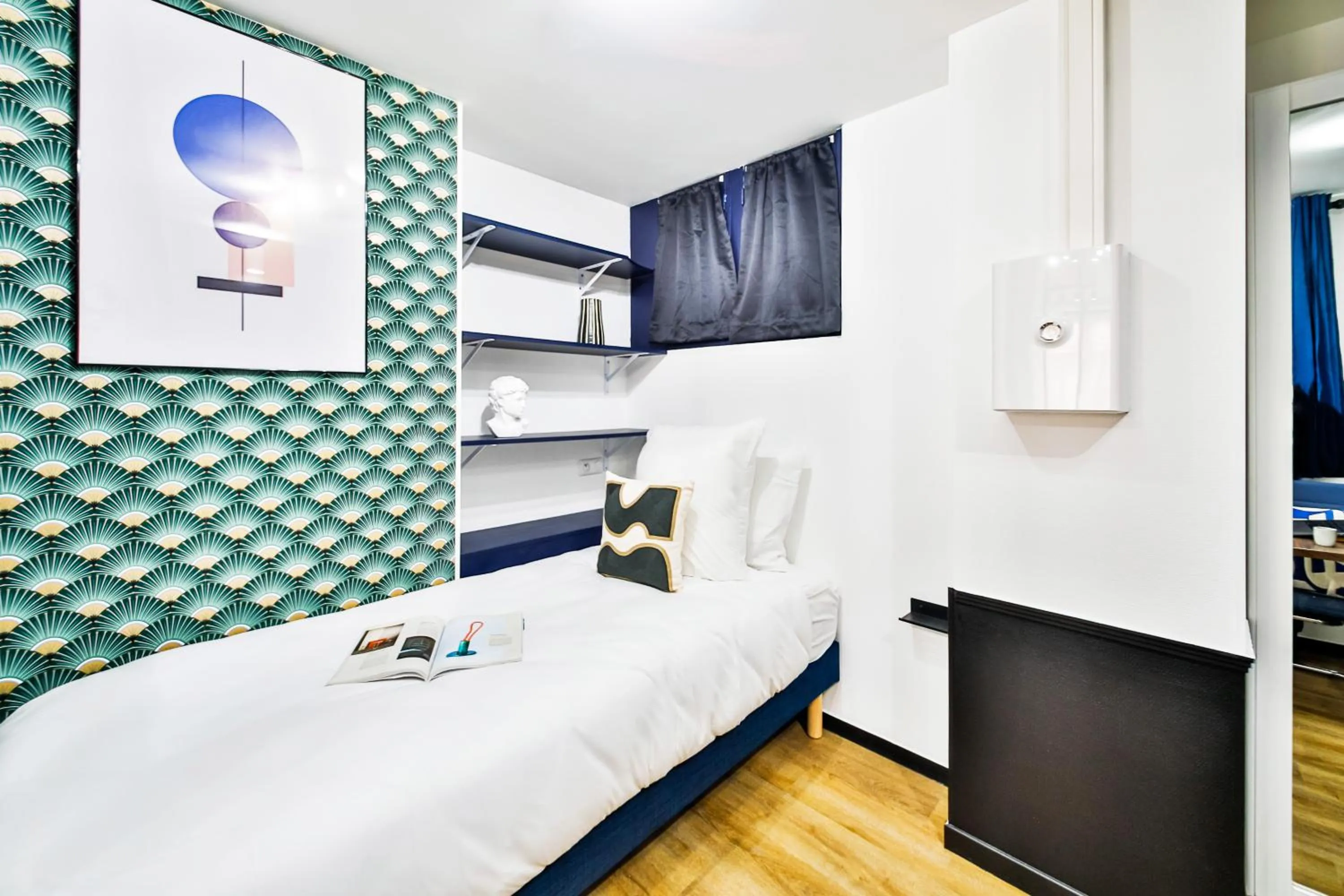 Bed in WS Hôtel de Ville - Beaubourg