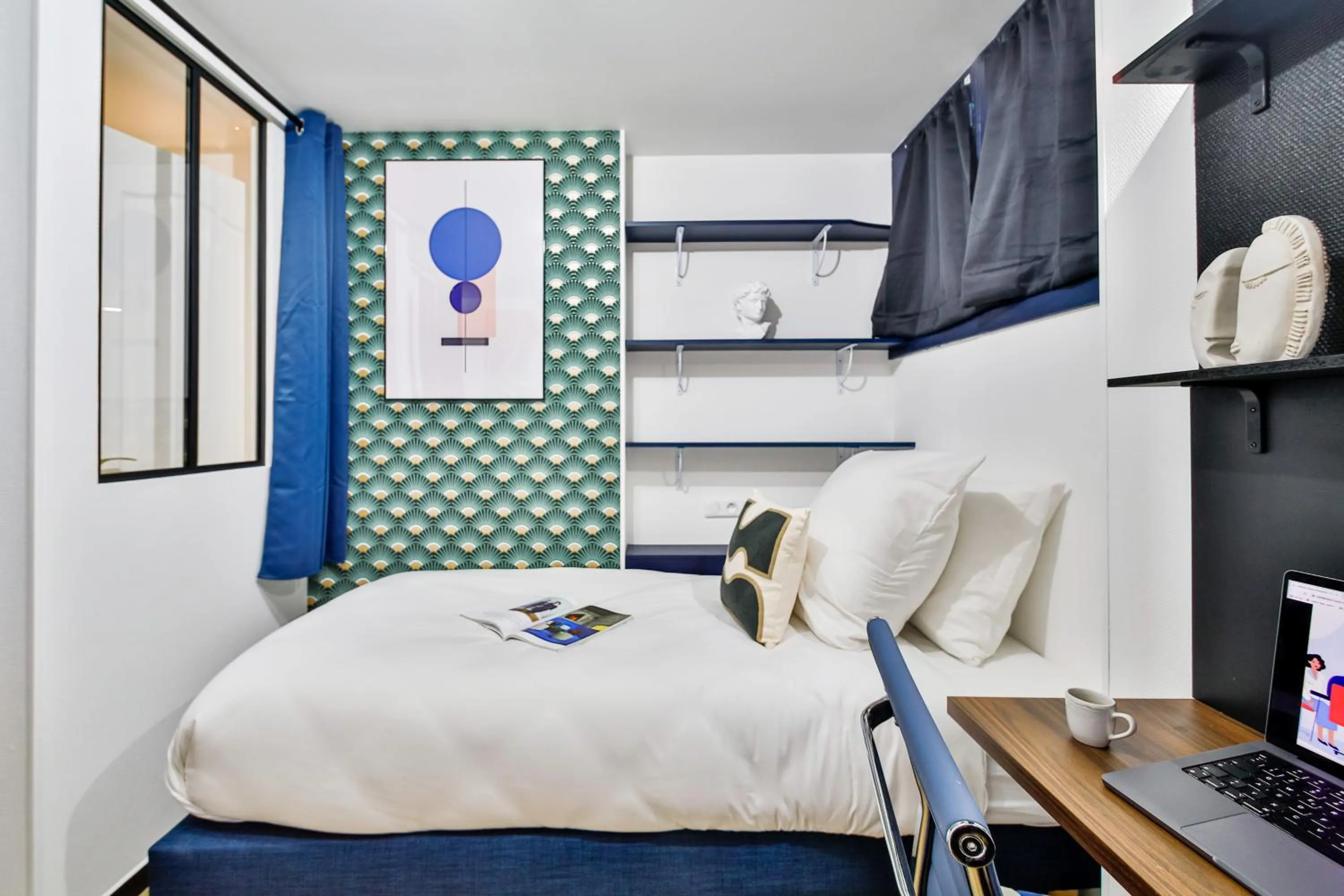 Bed in WS Hôtel de Ville - Beaubourg