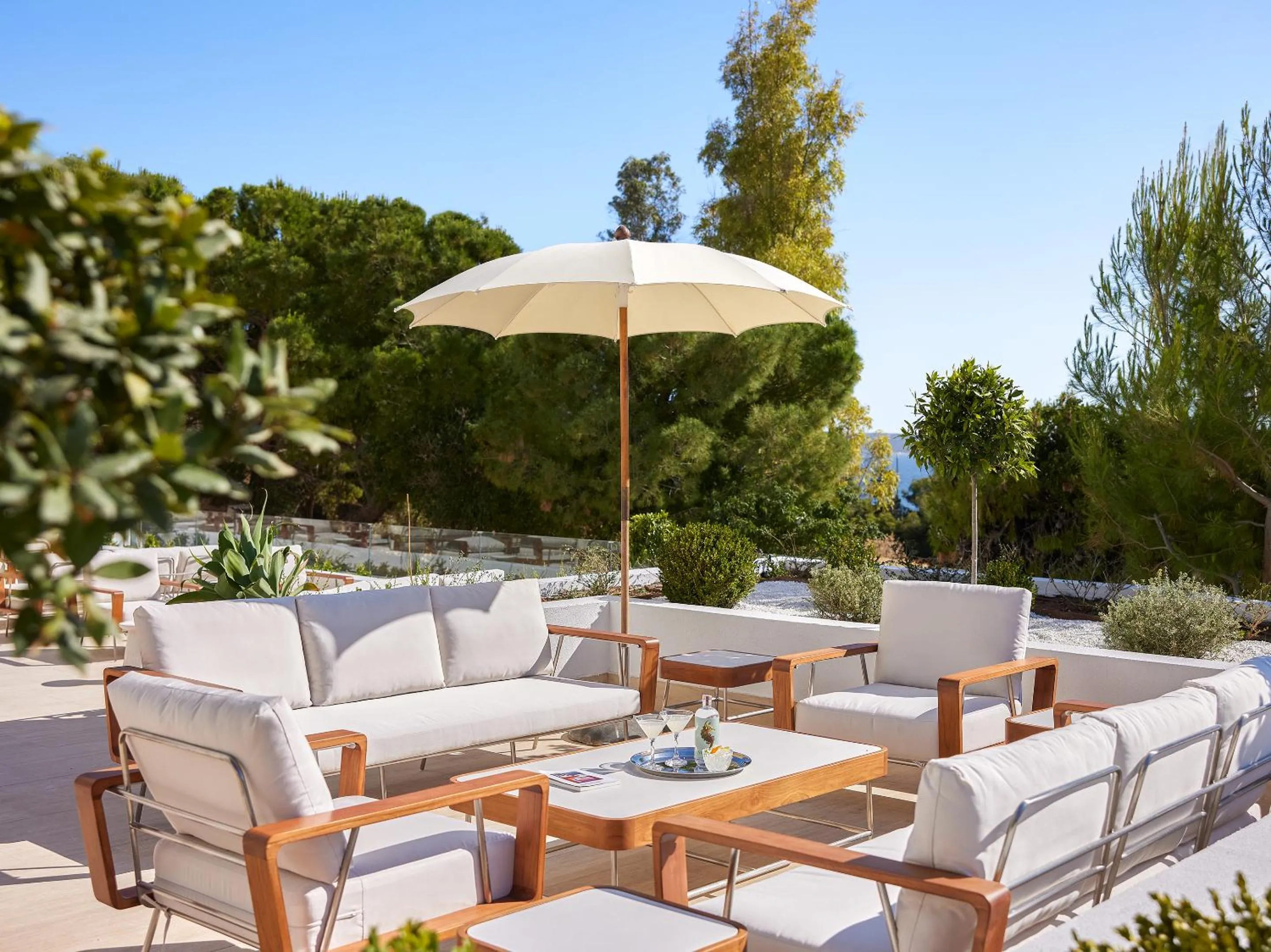 Balcony/Terrace in Vouliagmeni Suites