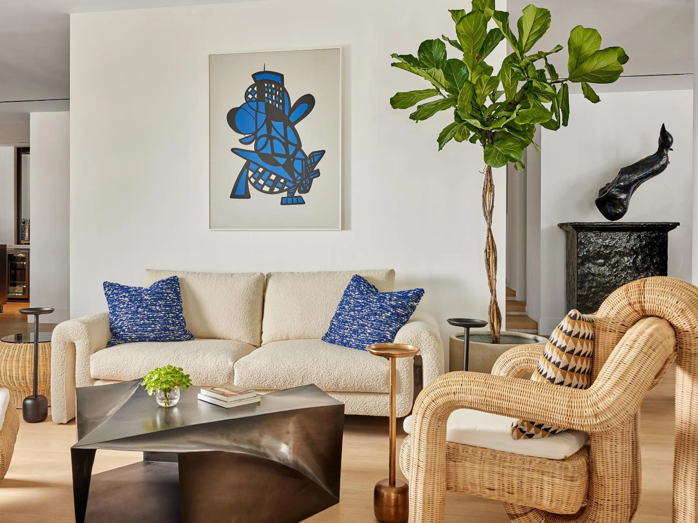 Decorative detail in Vouliagmeni Suites