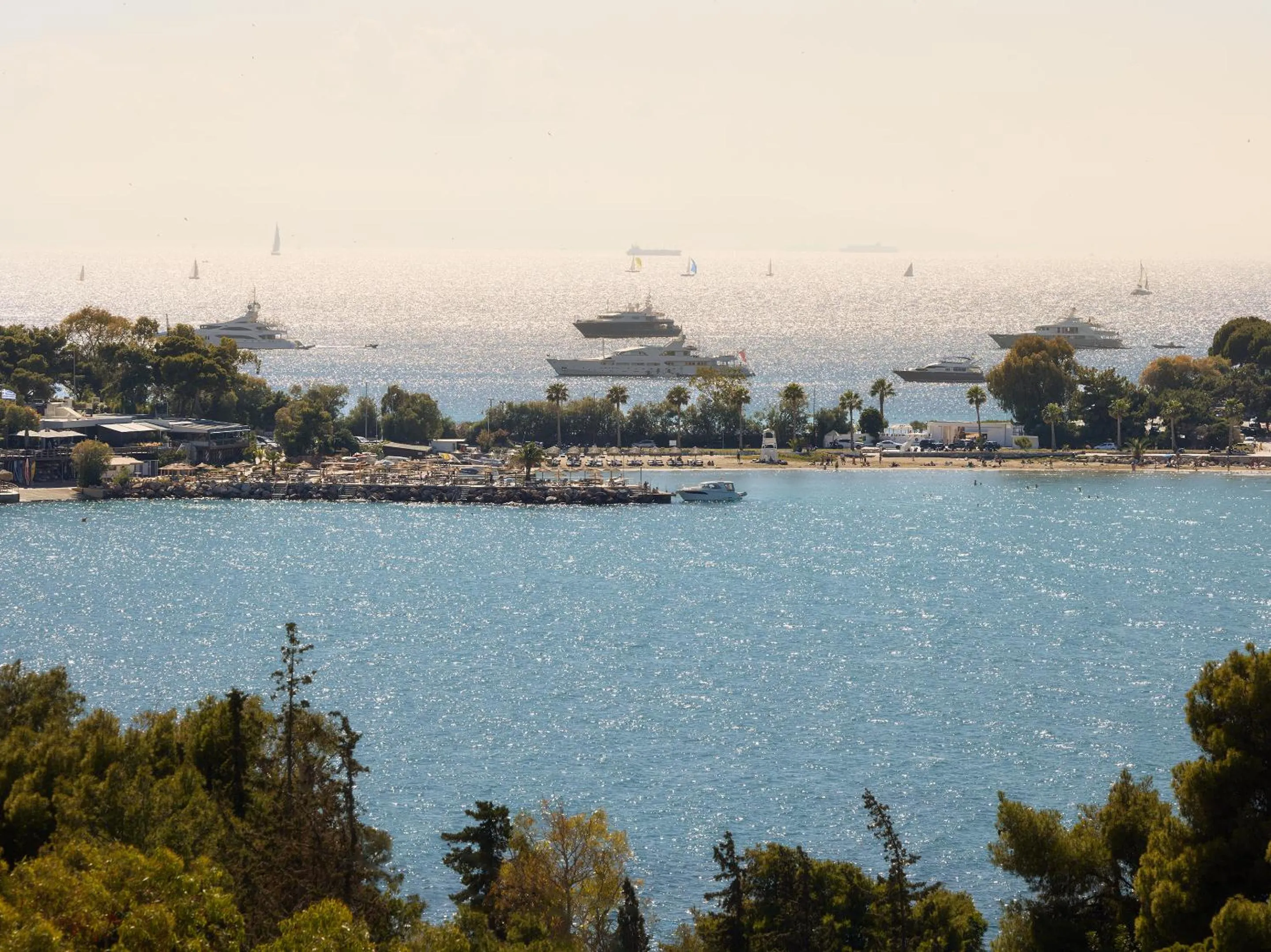 Sea view in Vouliagmeni Suites