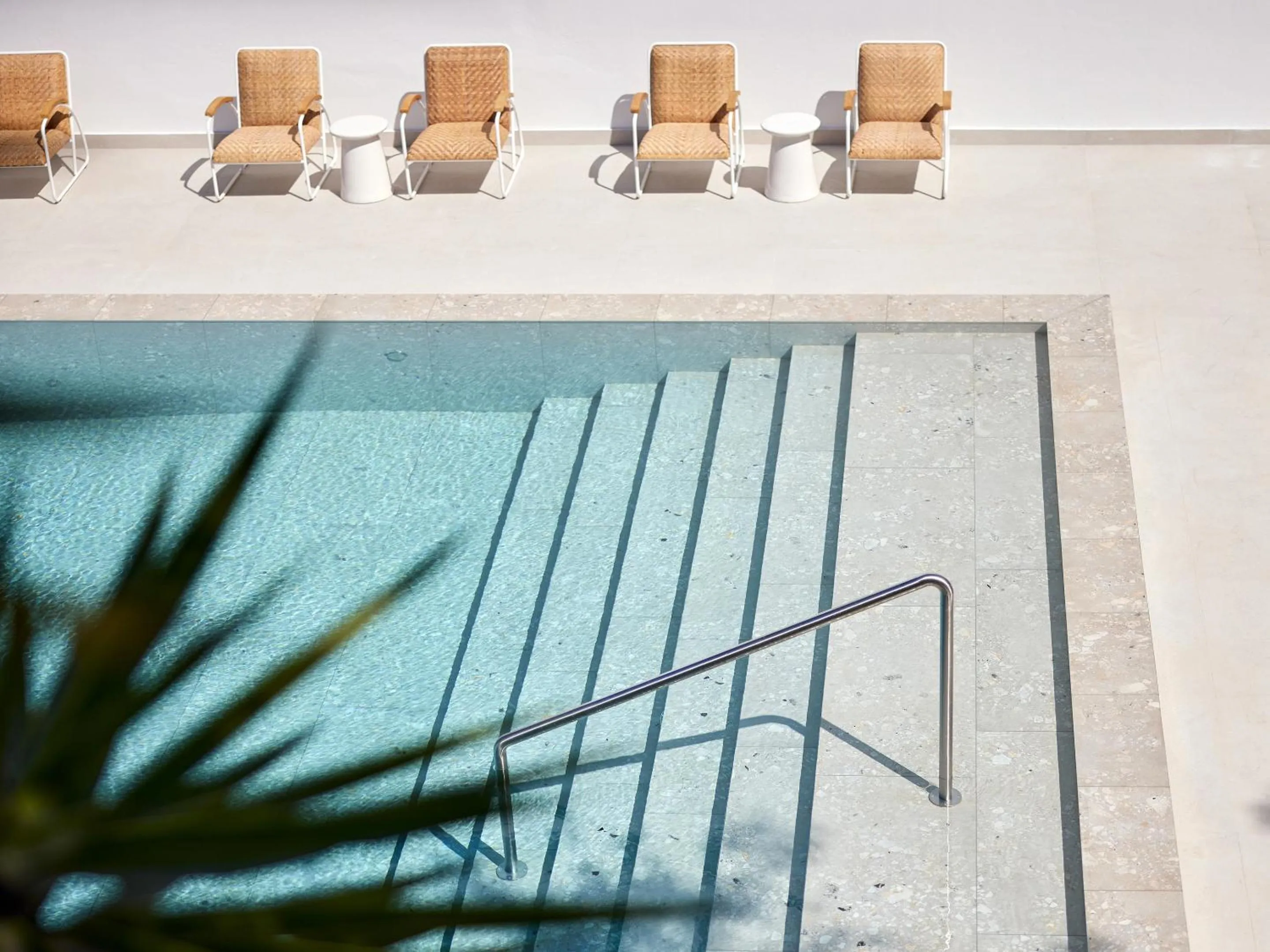 Swimming pool in Vouliagmeni Suites