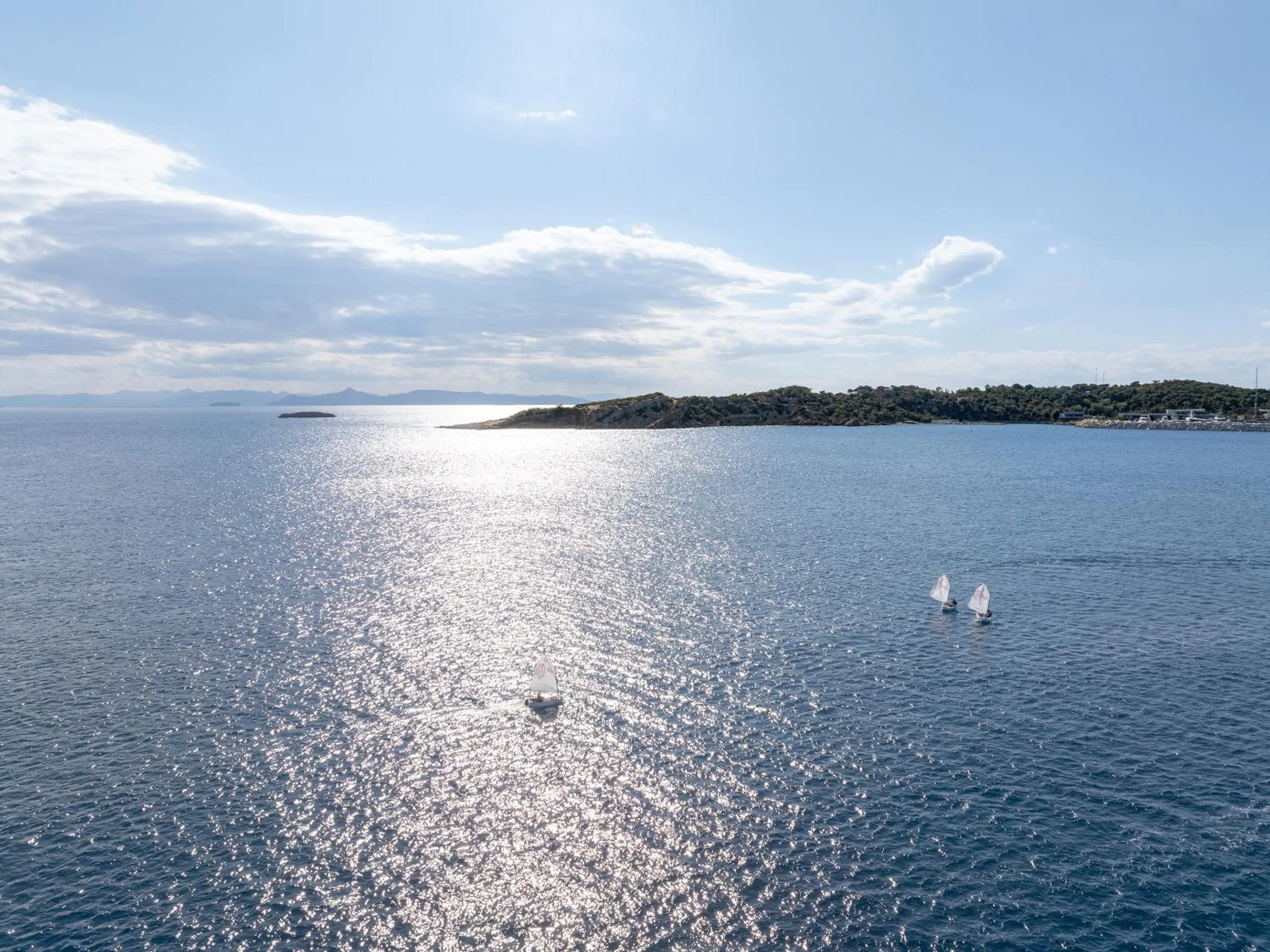 Natural landscape in Vouliagmeni Suites