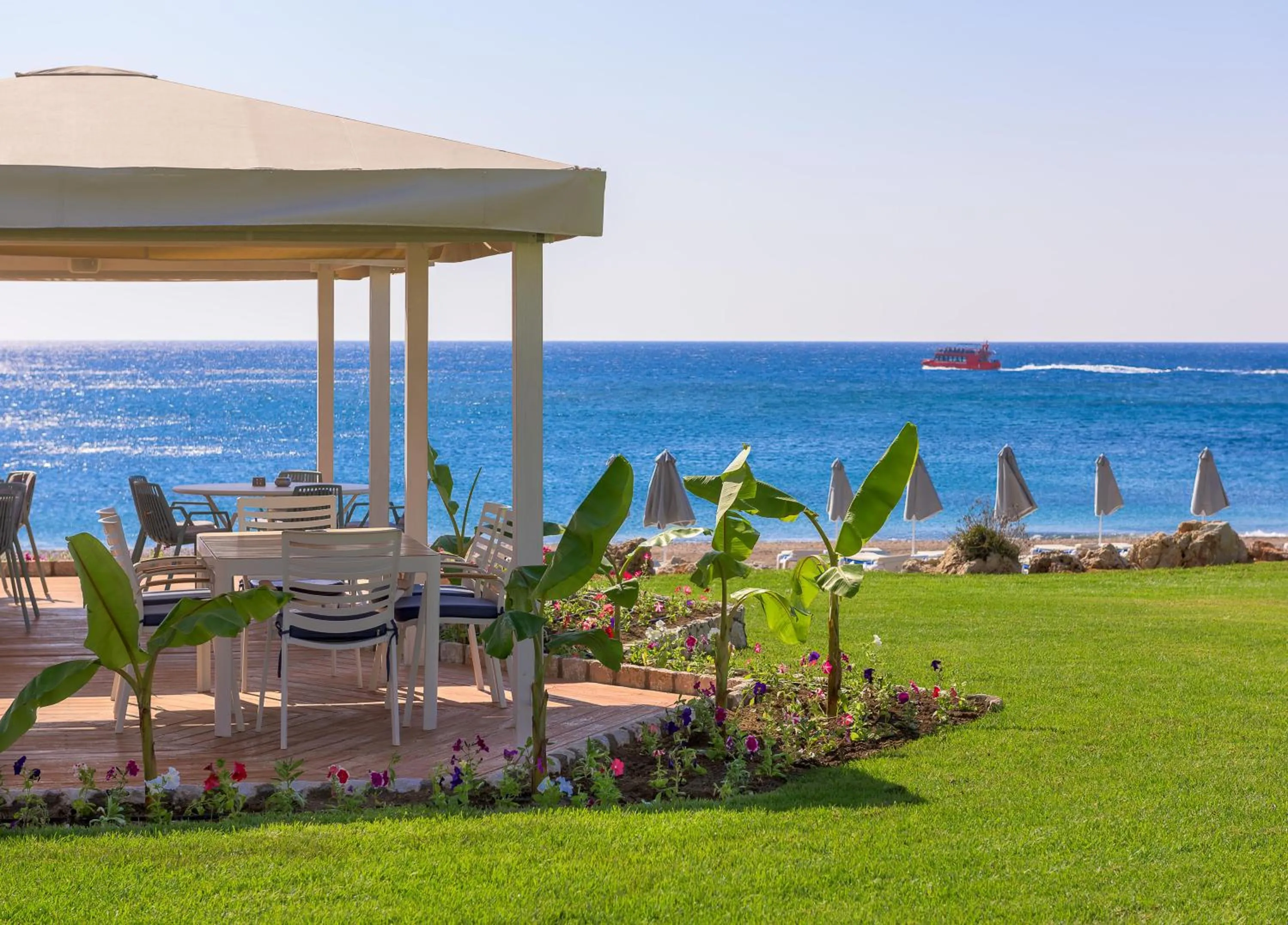 Beach in Rodos Palladium Leisure & Wellness