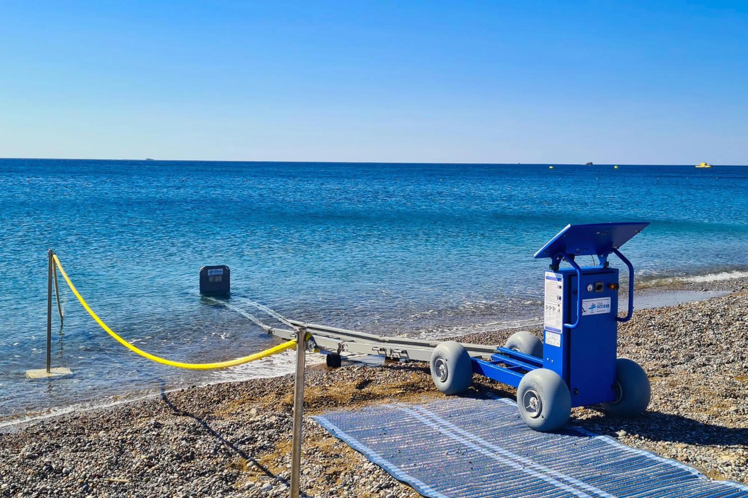 Beach in Rodos Palladium Leisure & Wellness