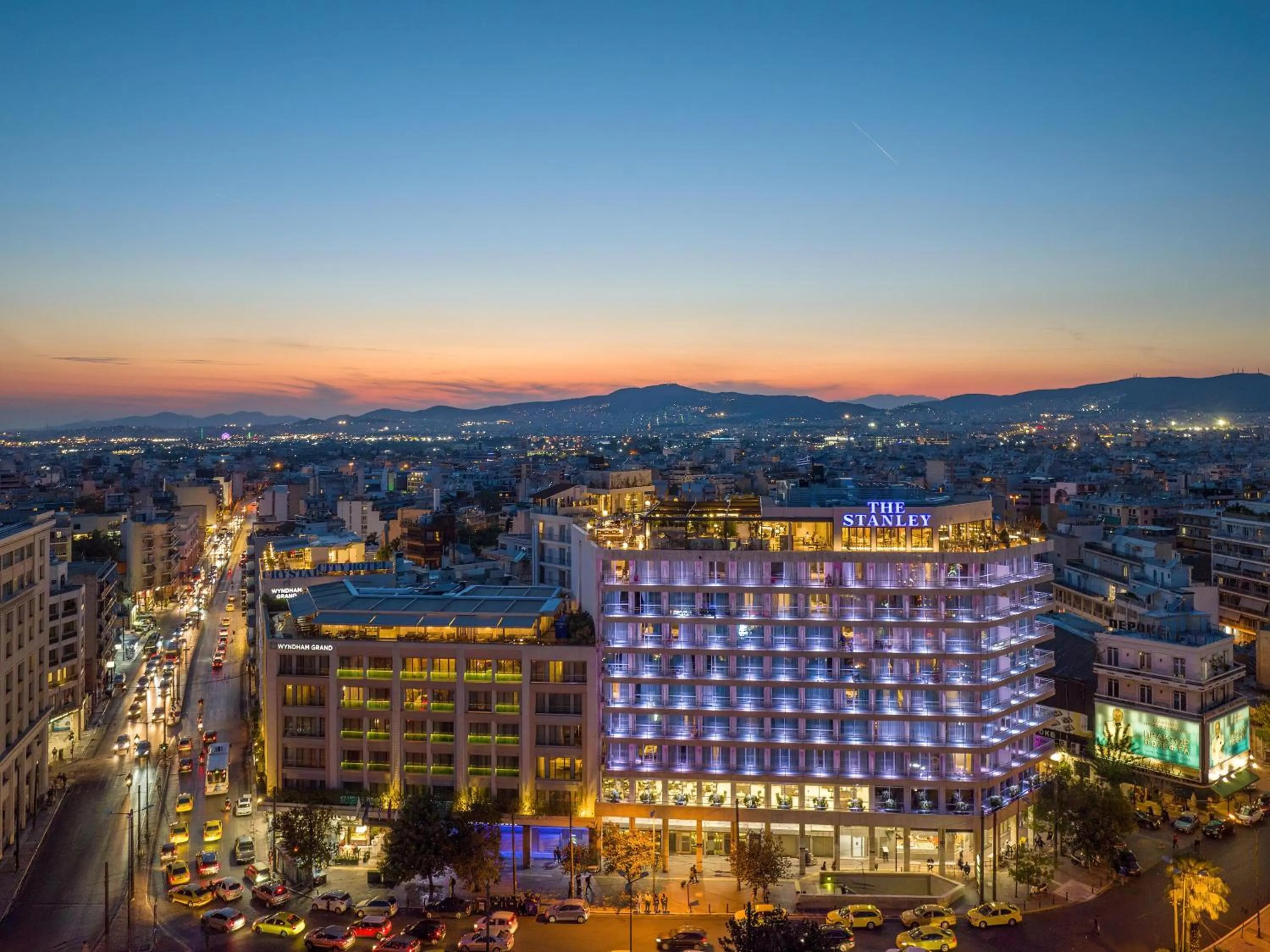 Bird's eye view in The Stanley