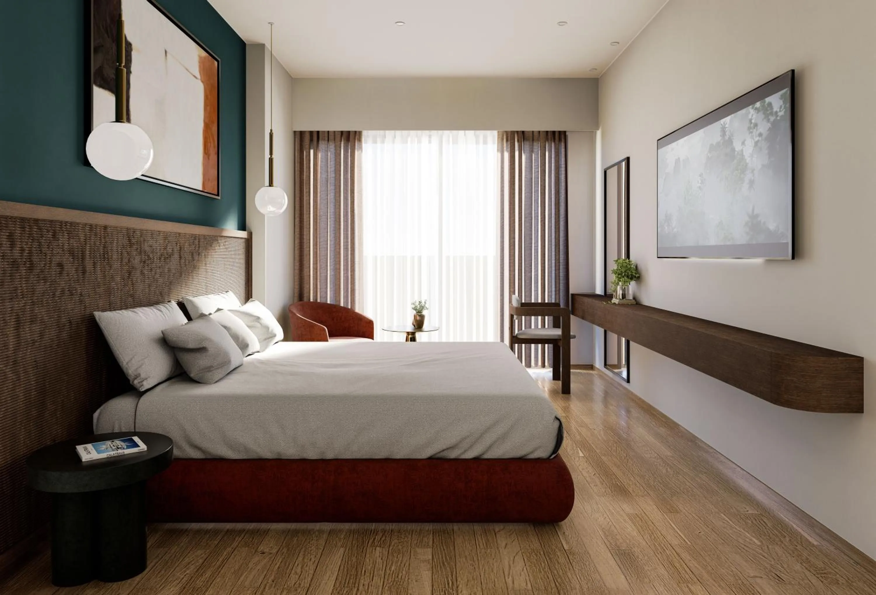 Bedroom, Bed in The Stanley