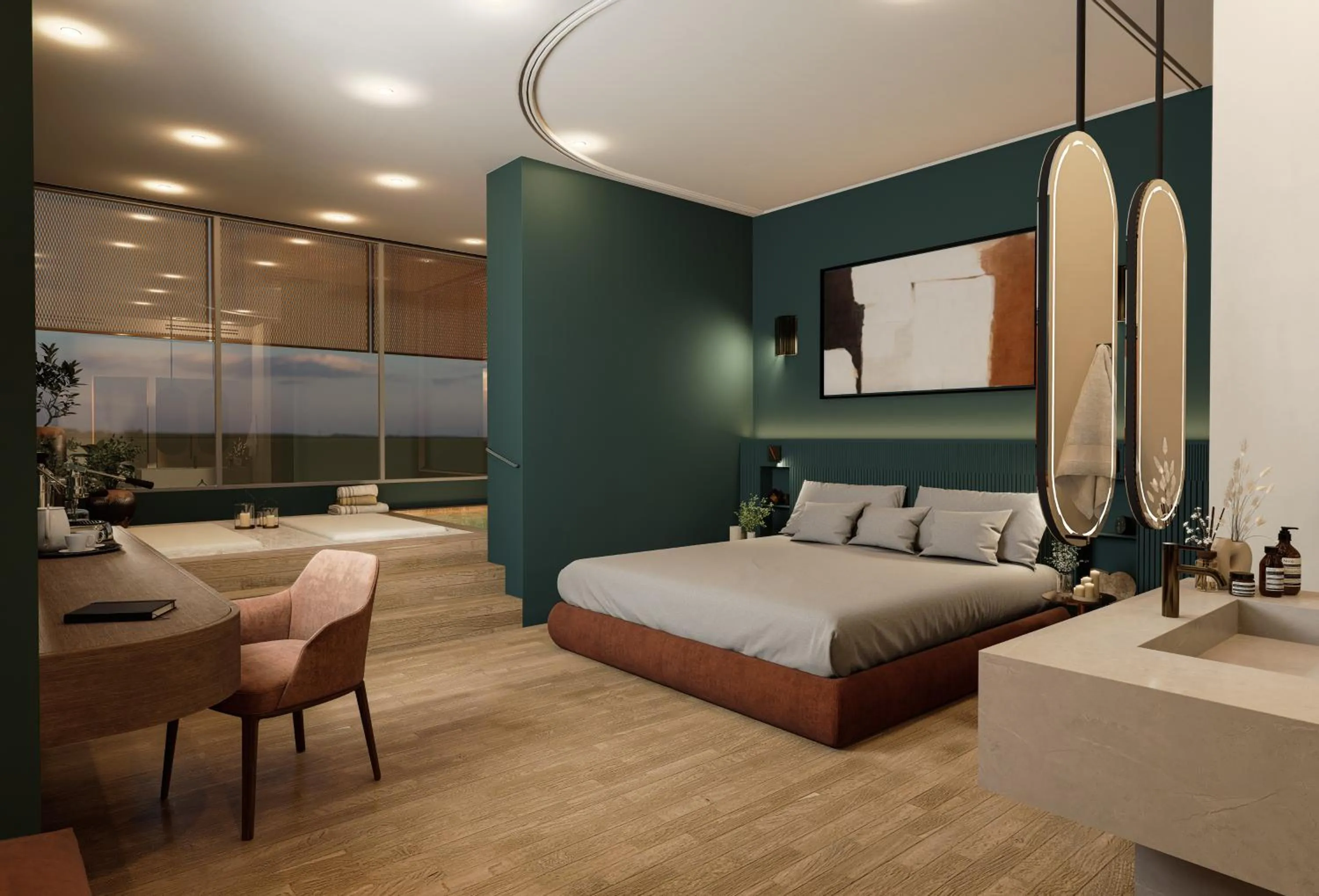 Bedroom, Bed in The Stanley