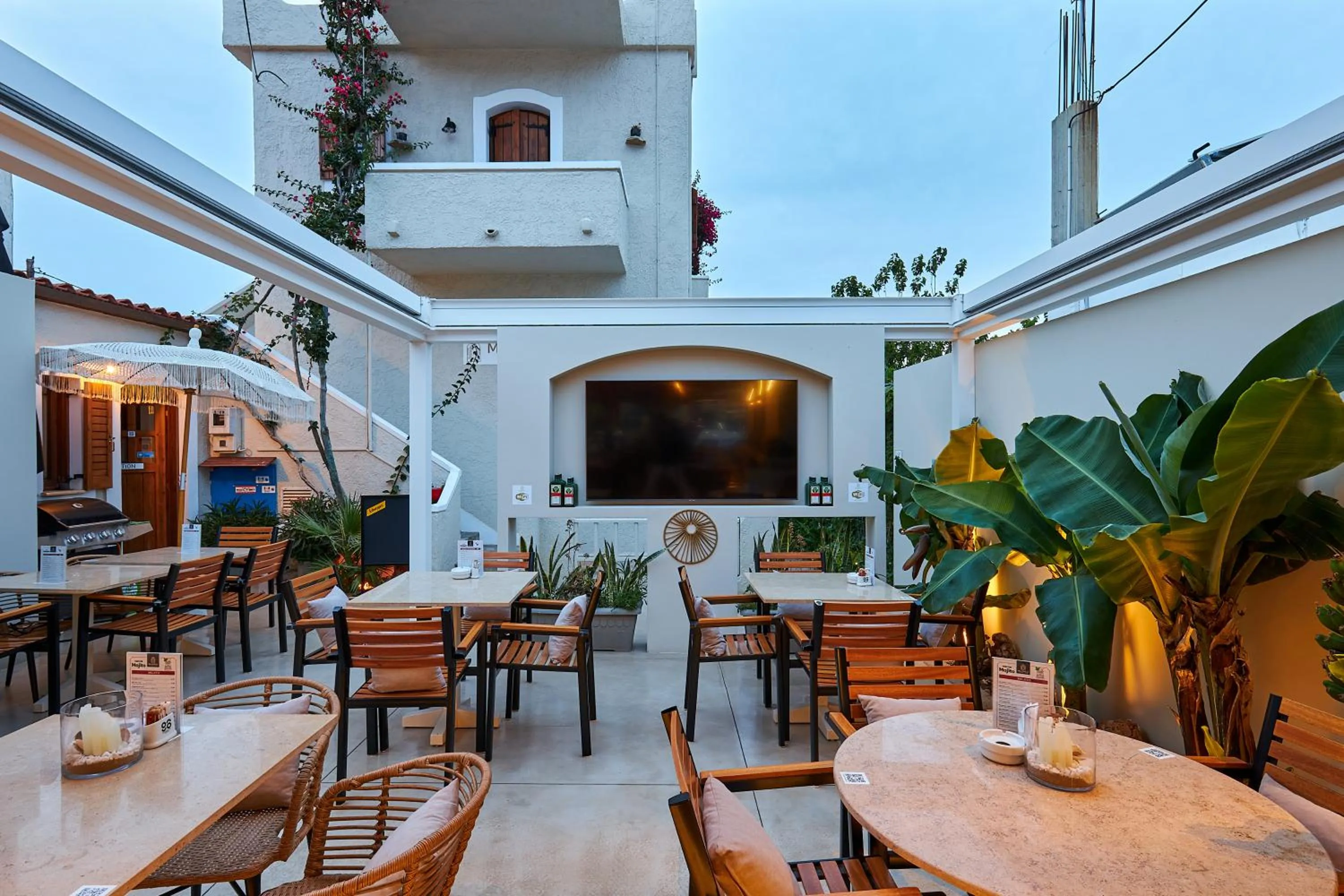 Lounge or bar in Mila Malia Studios Hotel