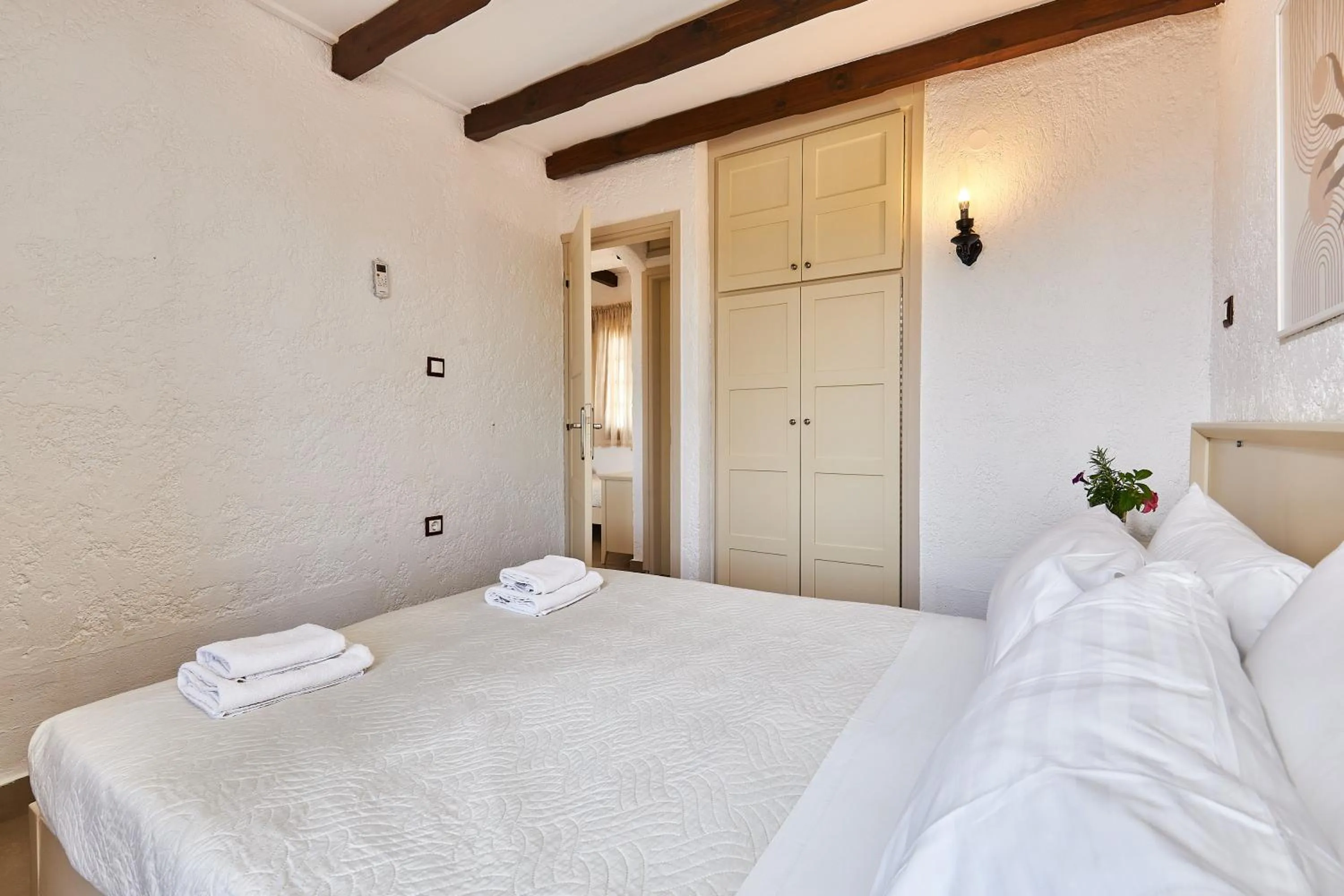 Bedroom, Bed in Mila Malia Studios Hotel