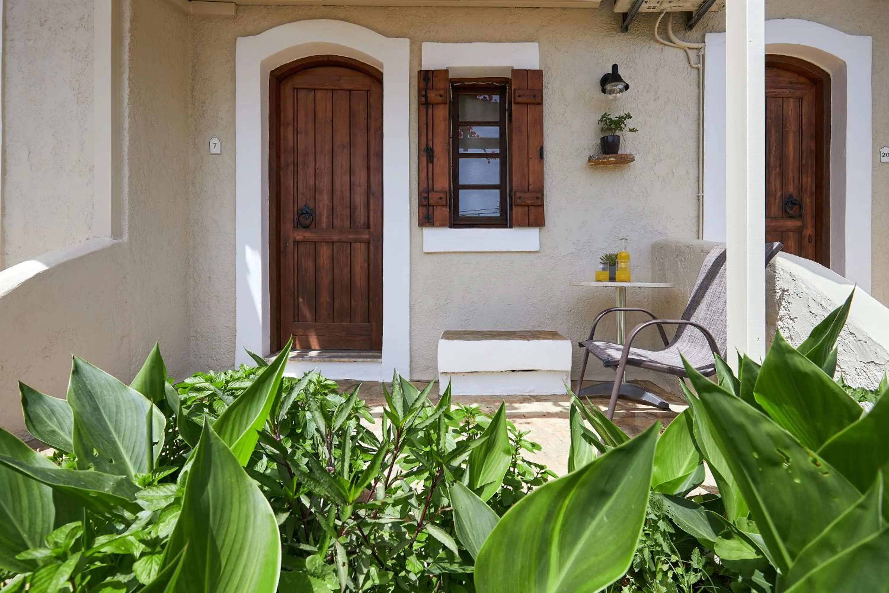 Property building in Mila Malia Studios Hotel