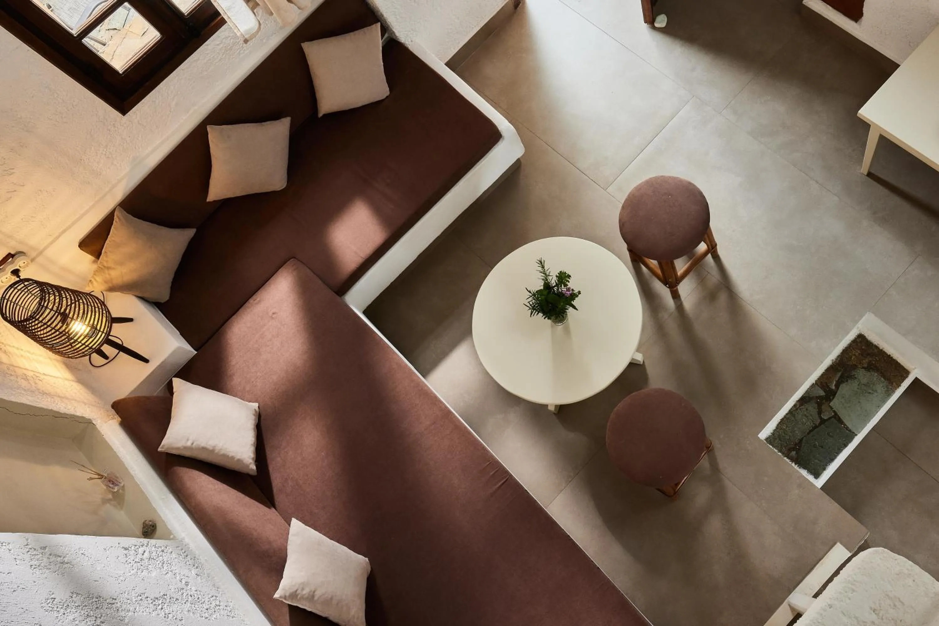 Living room in Mila Malia Studios Hotel