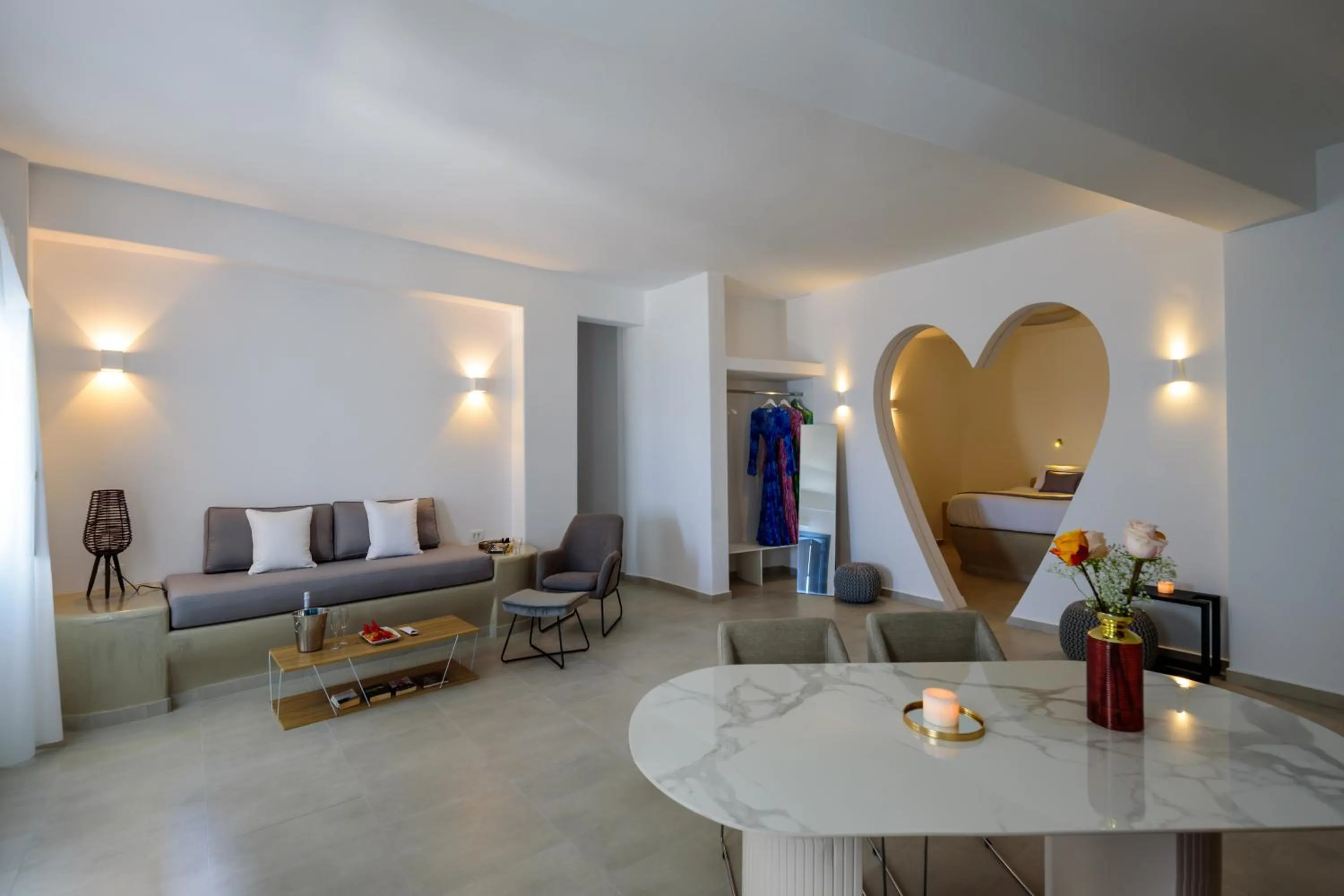 Bedroom in Pegasus Suites & Spa