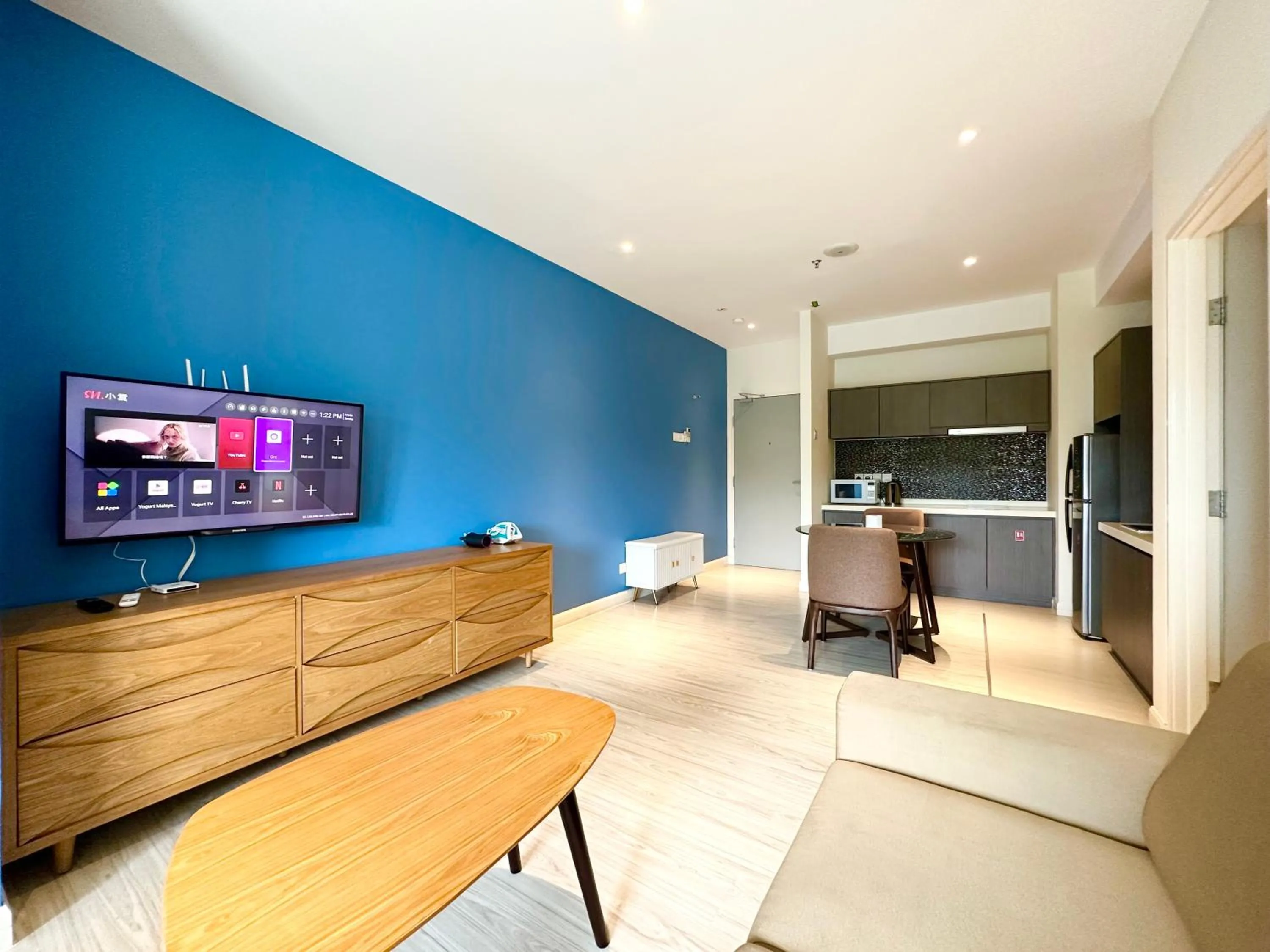 TV and multimedia in M Centro City Centre @ Gaya Street by Sunset Seaview Vacation Condos