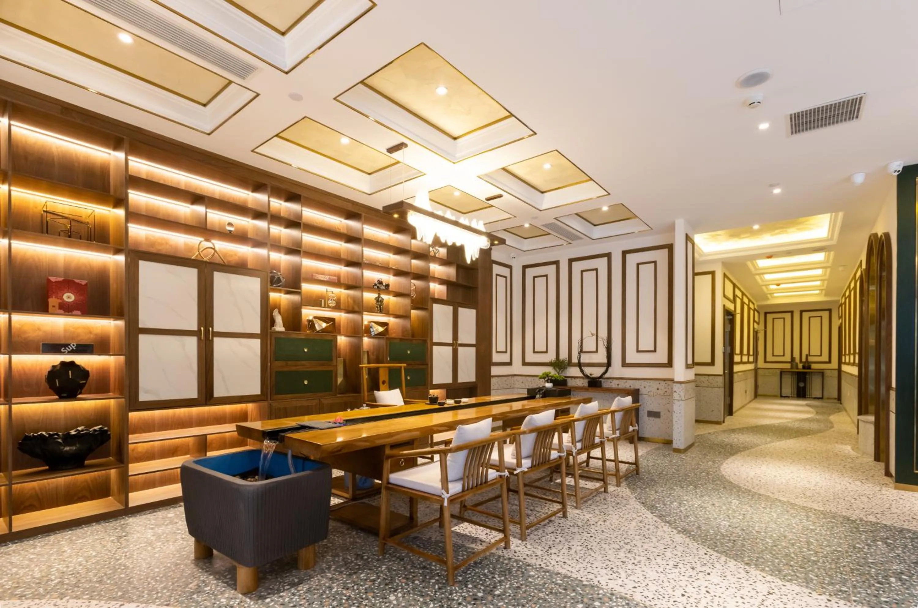 Seating area in Nostalgia S Hotel Beijing National Olympic Sports Center