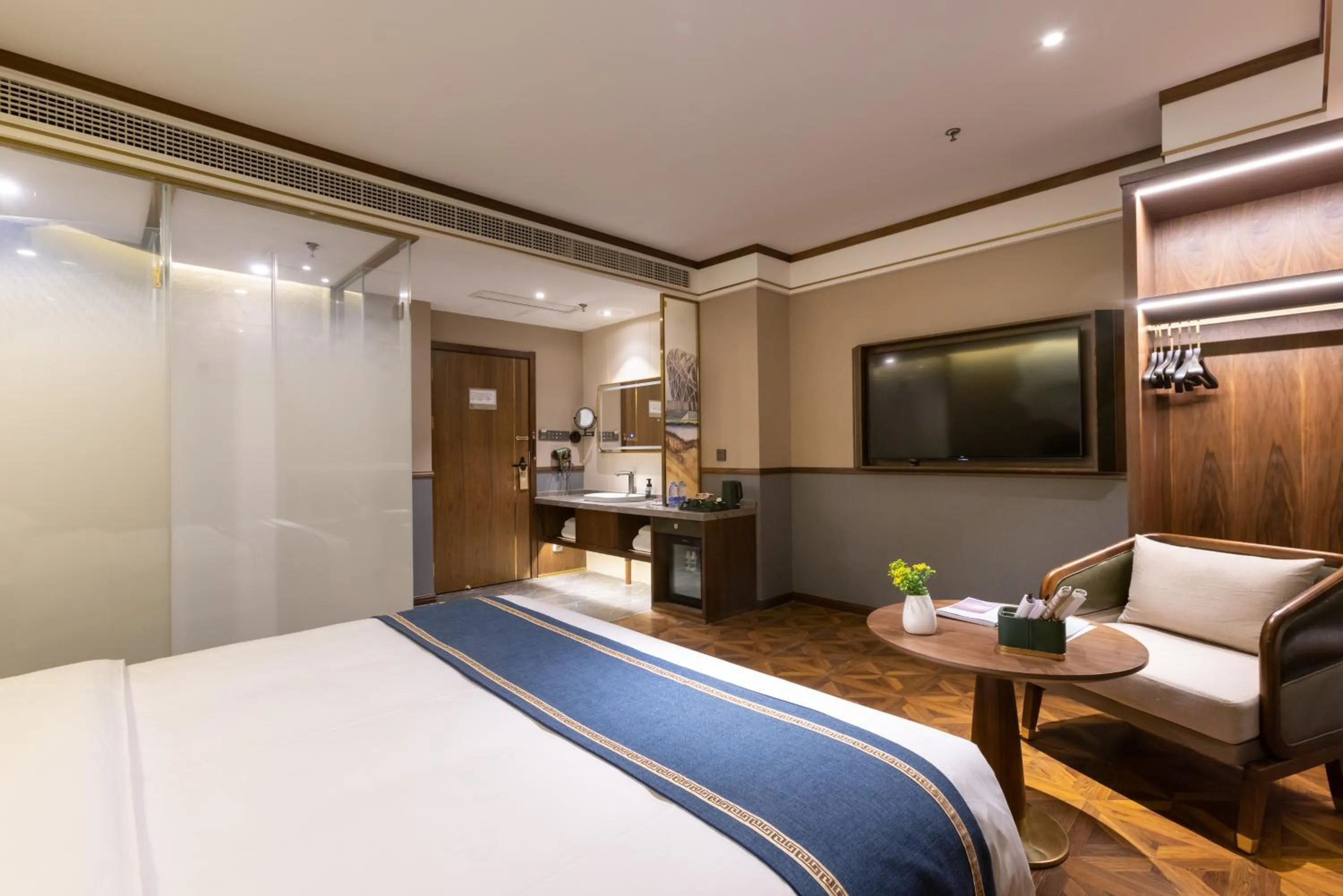 Photo of the whole room, Bed in Nostalgia S Hotel Beijing National Olympic Sports Center