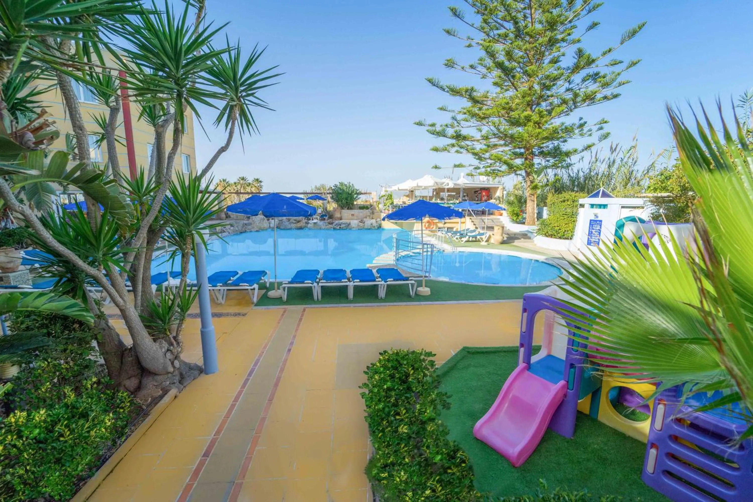 Garden in Futura Hotel