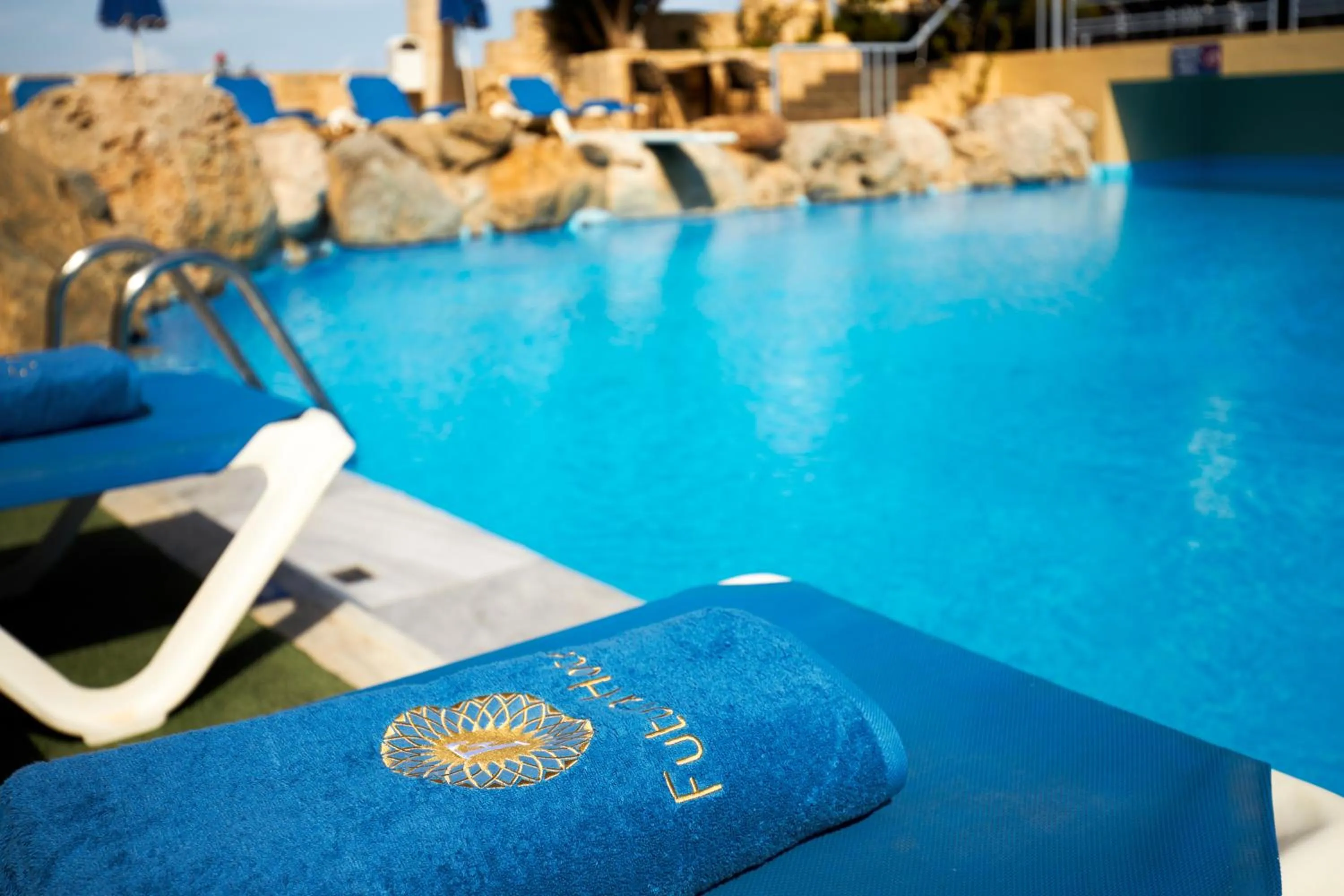 Pool view in Futura Hotel