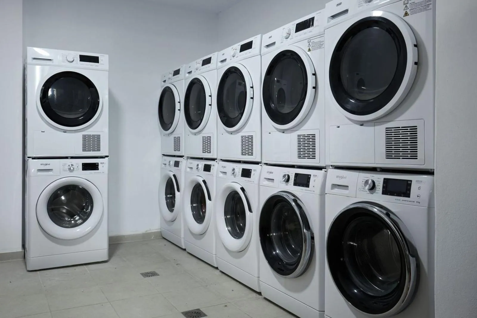 washing machine in Futura Hotel