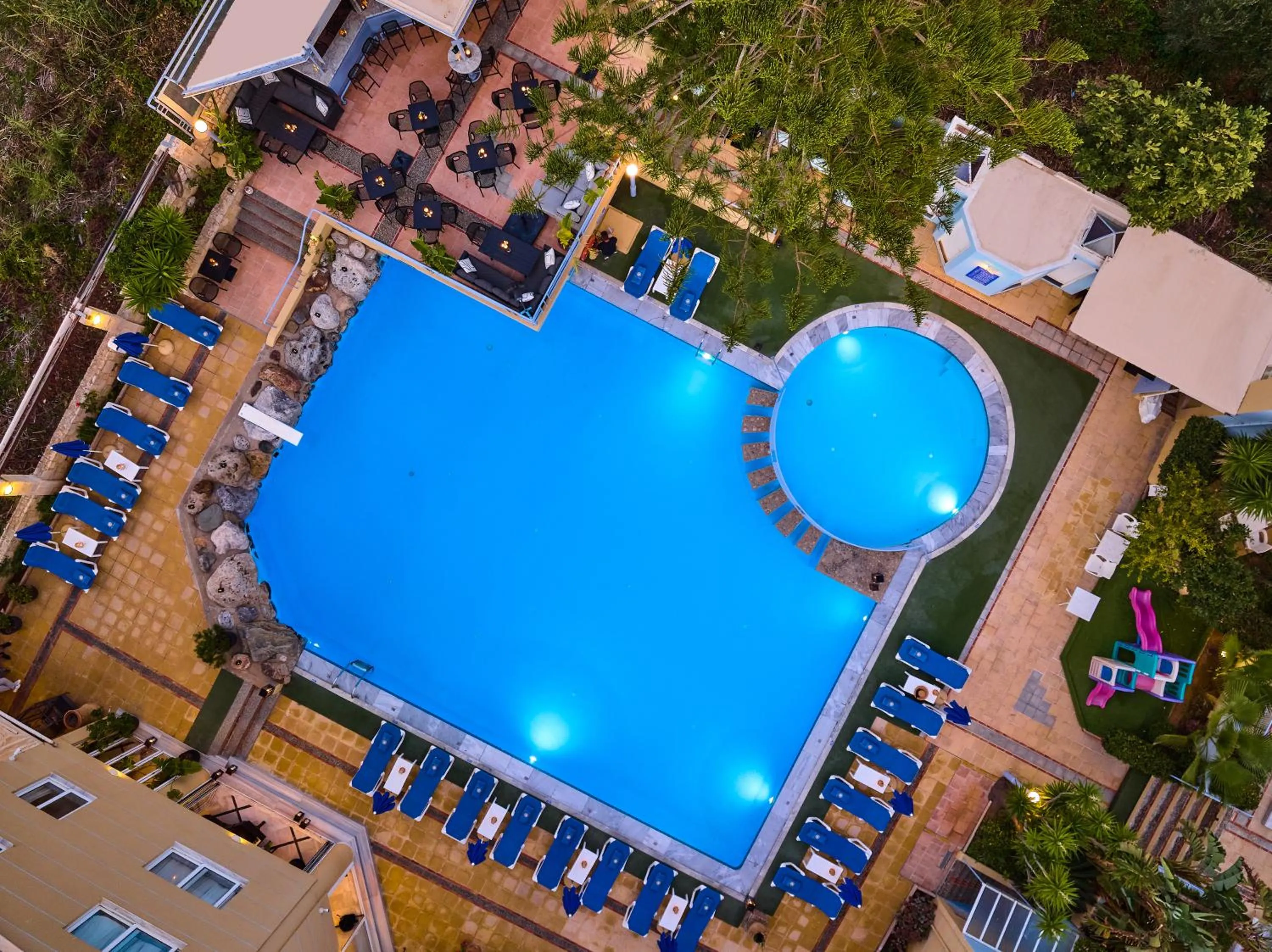 Bird's eye view in Futura Hotel