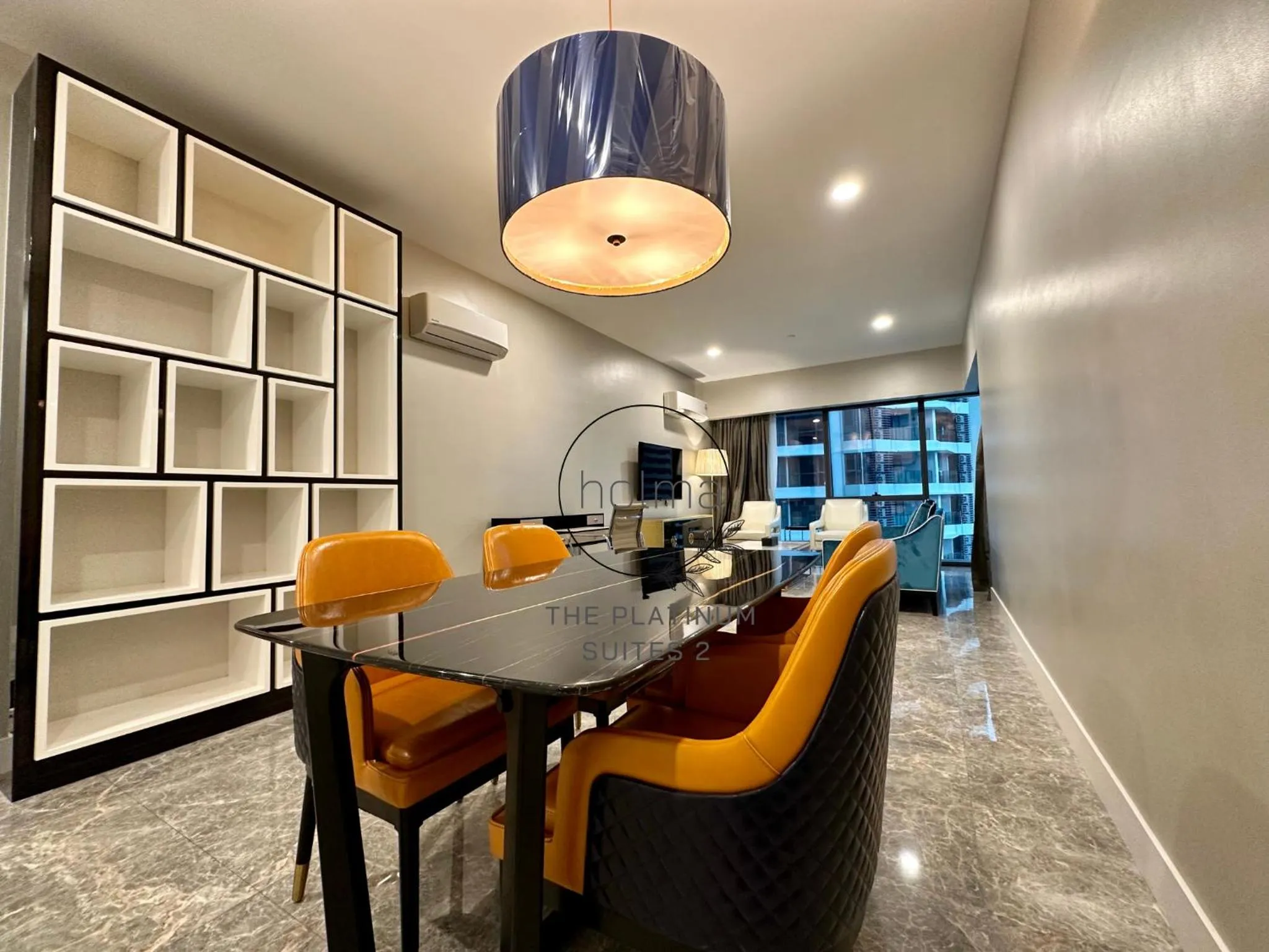 Dining area in The Platinum 2 Kuala Lumpur by HOLMA