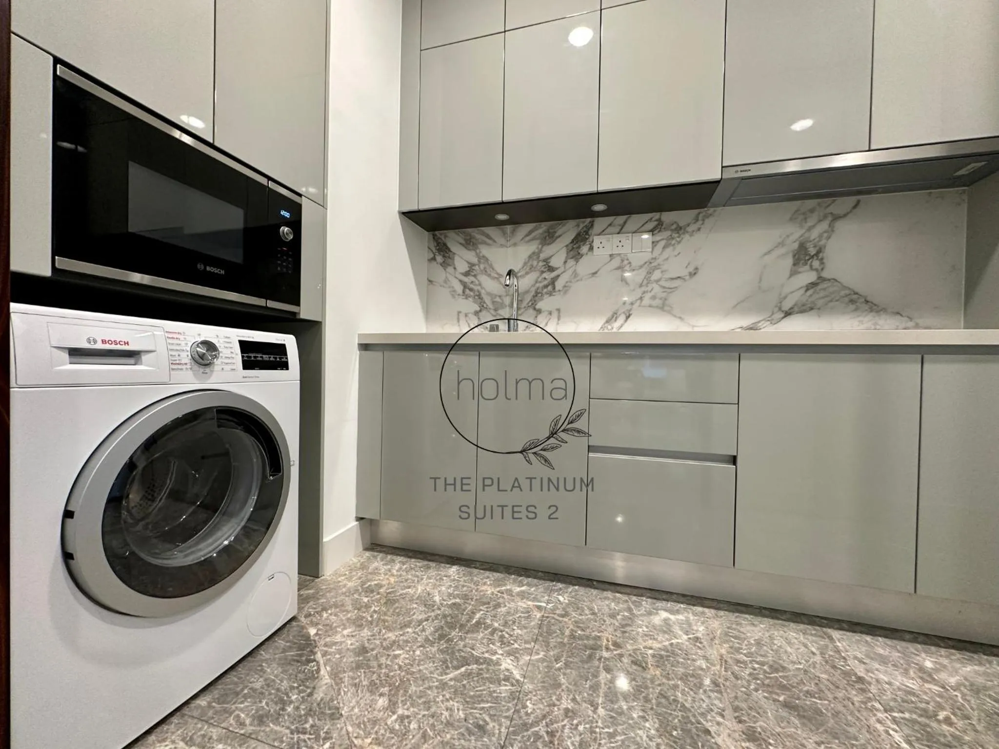 washing machine in The Platinum 2 Kuala Lumpur by HOLMA