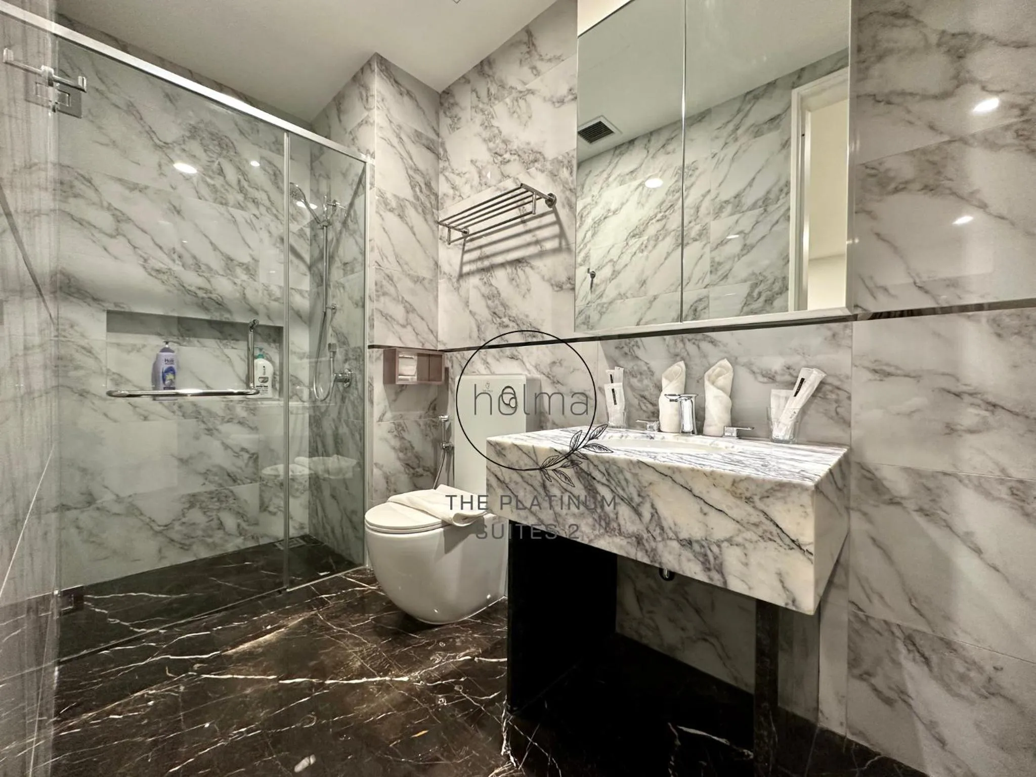 Shower in The Platinum 2 Kuala Lumpur by HOLMA