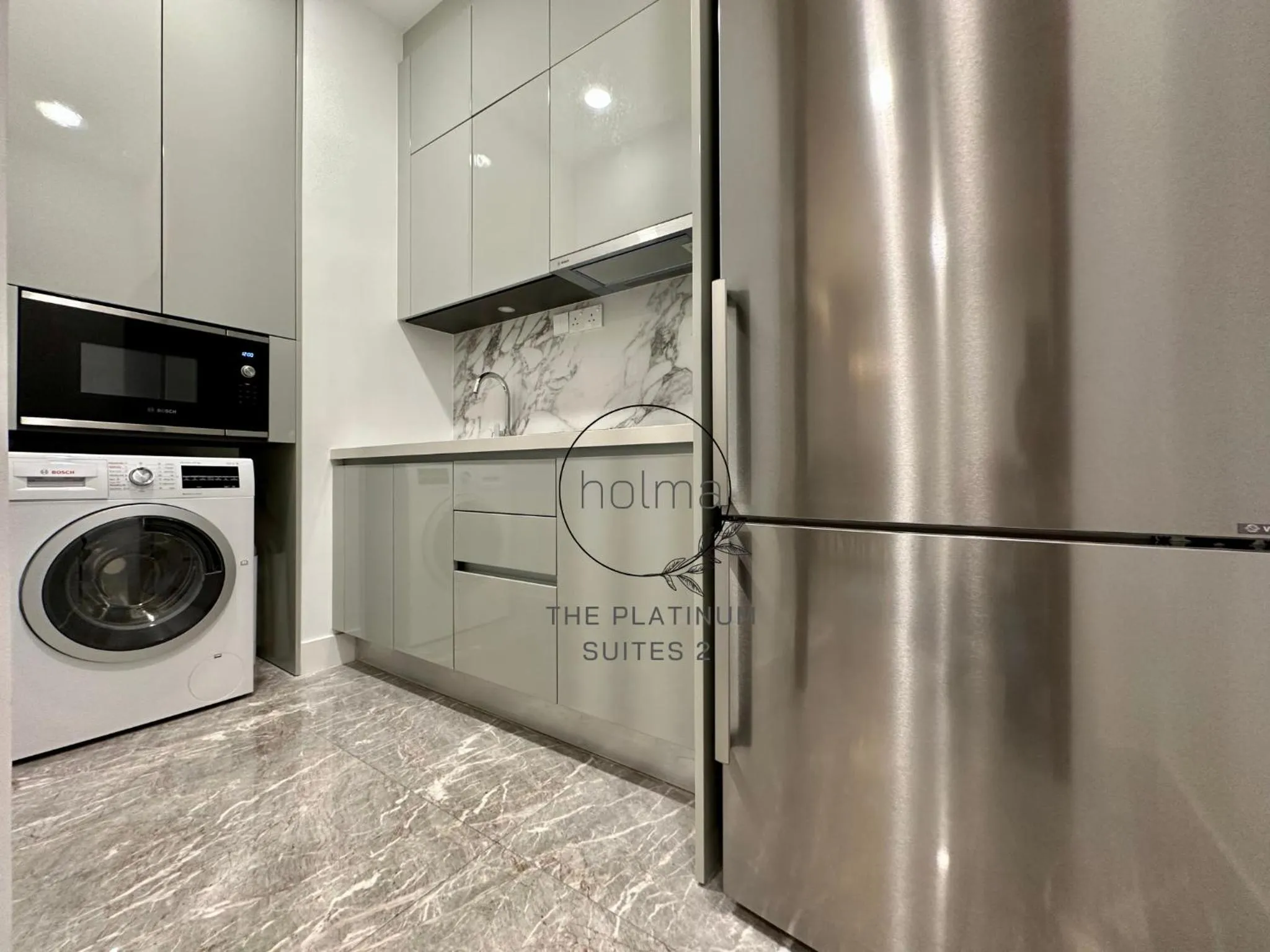 washing machine in The Platinum 2 Kuala Lumpur by HOLMA