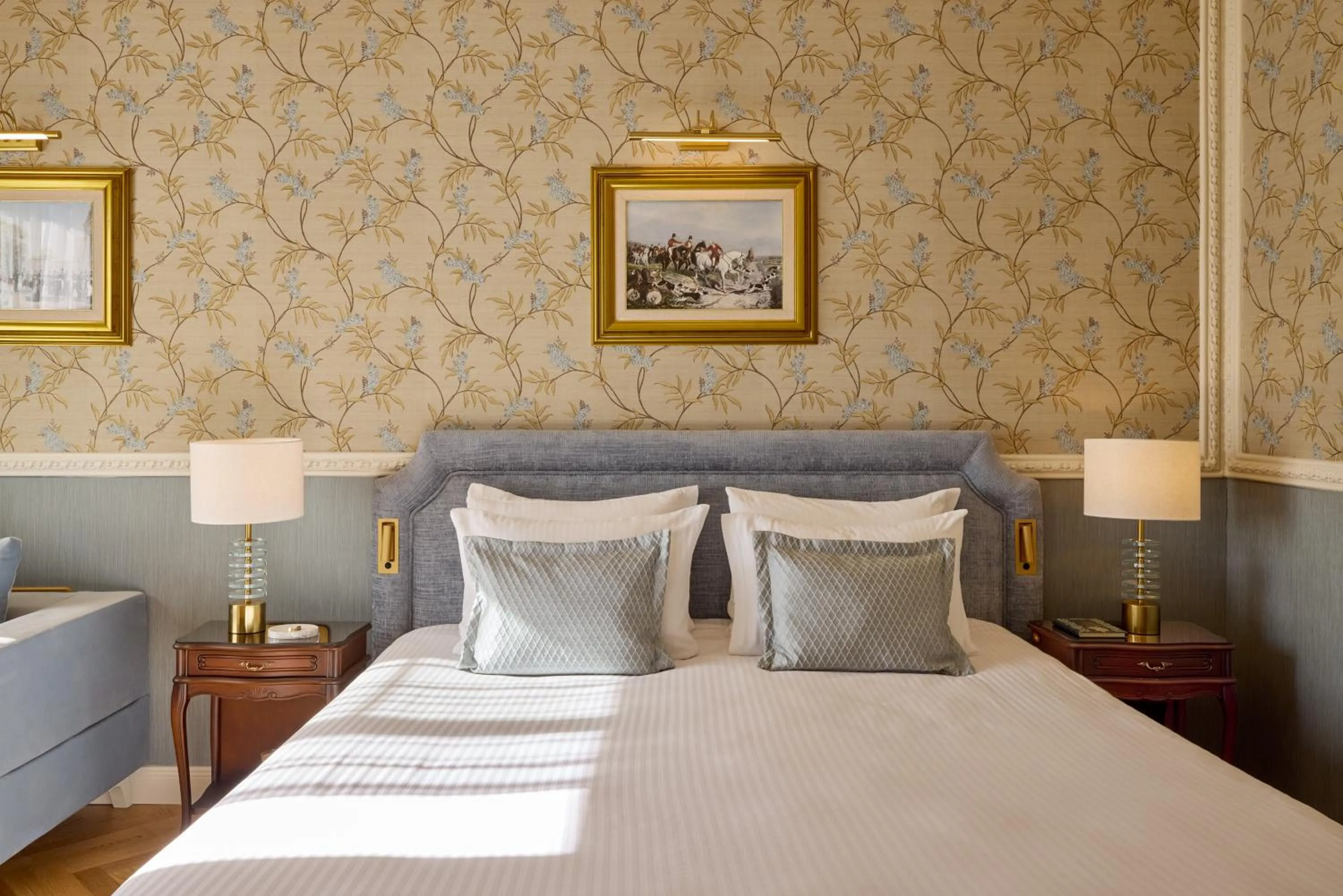 Bed in Mediterranean Palace