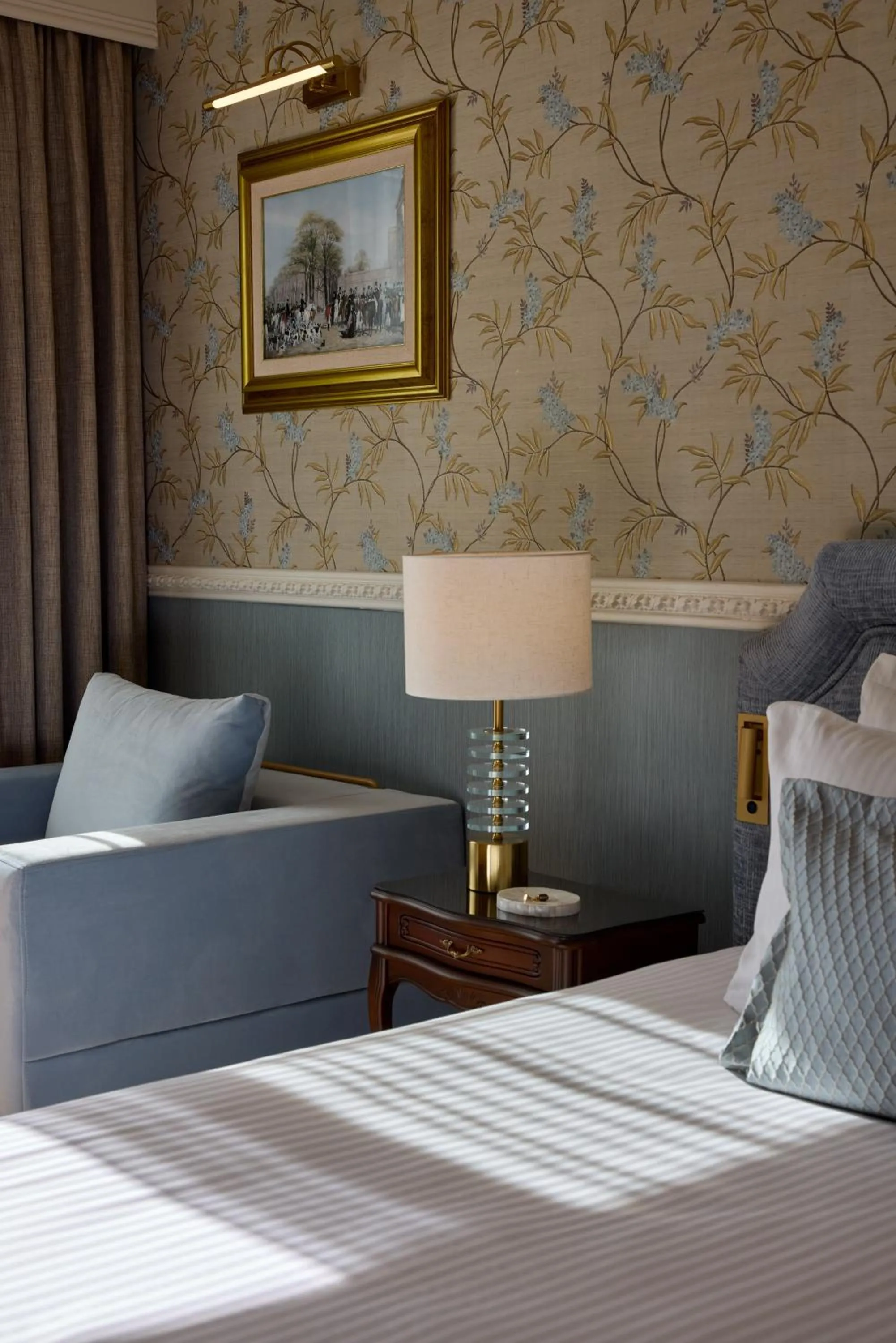 Bed in Mediterranean Palace