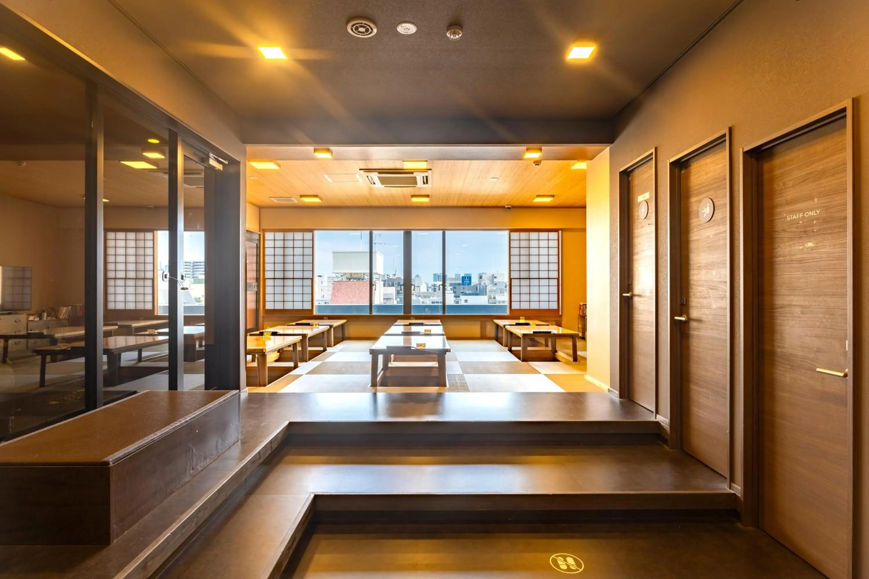 Communal lounge/ TV room in COGO Ryogoku