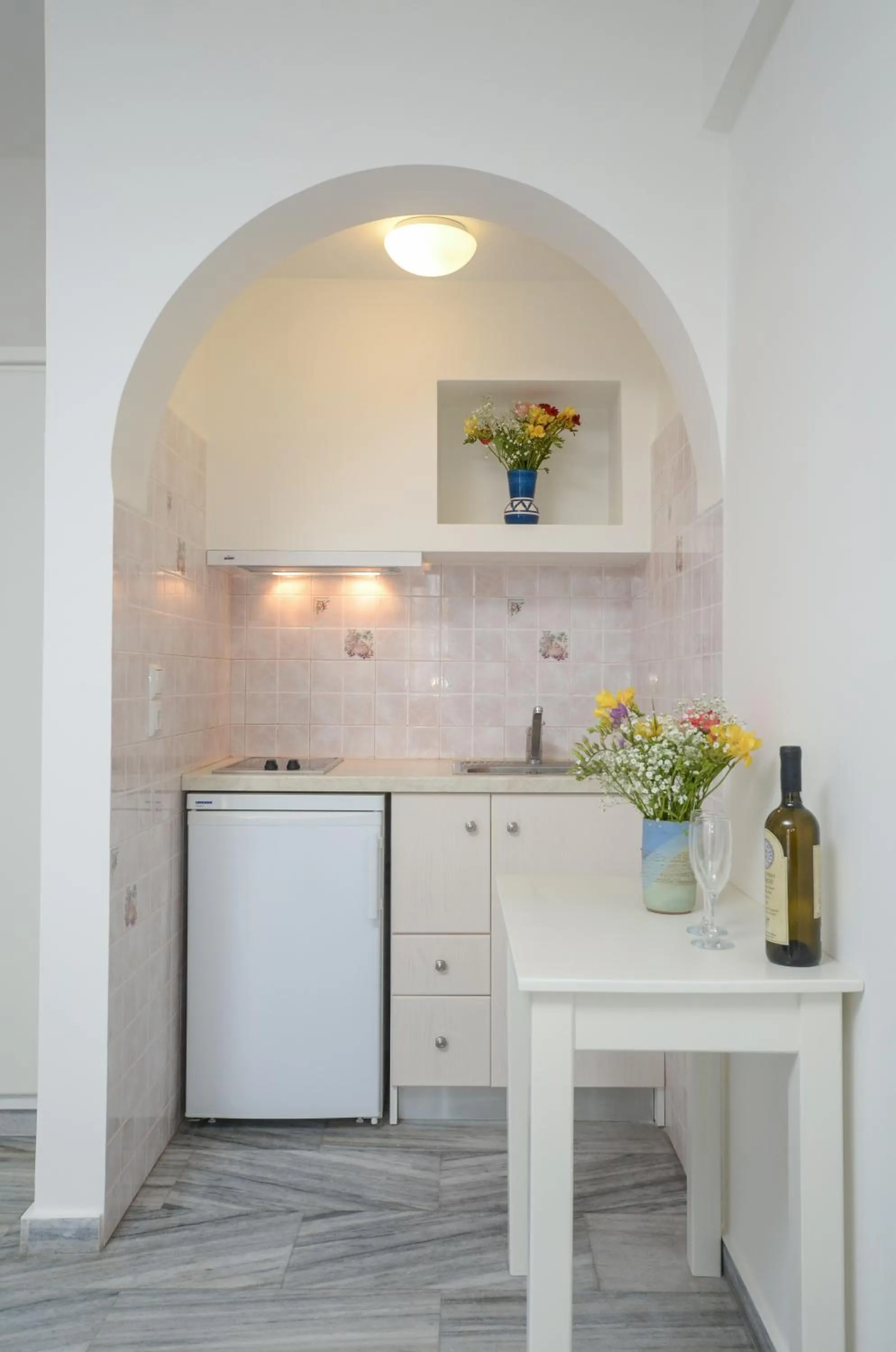 Kitchen or kitchenette in Soula Naxos
