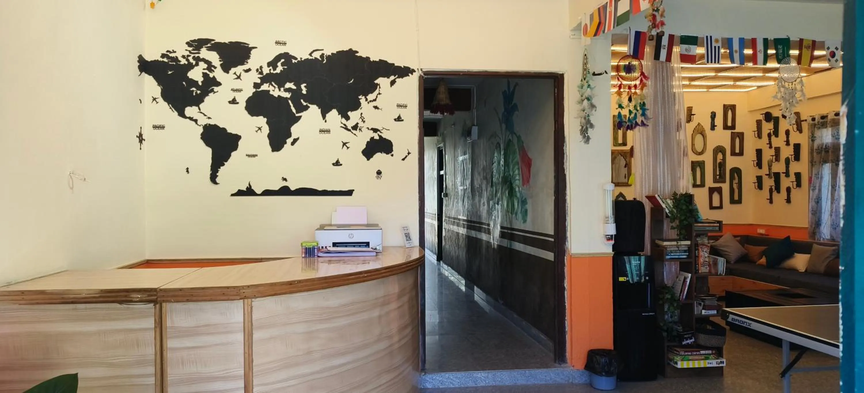 Game Room in Kasol Hostel