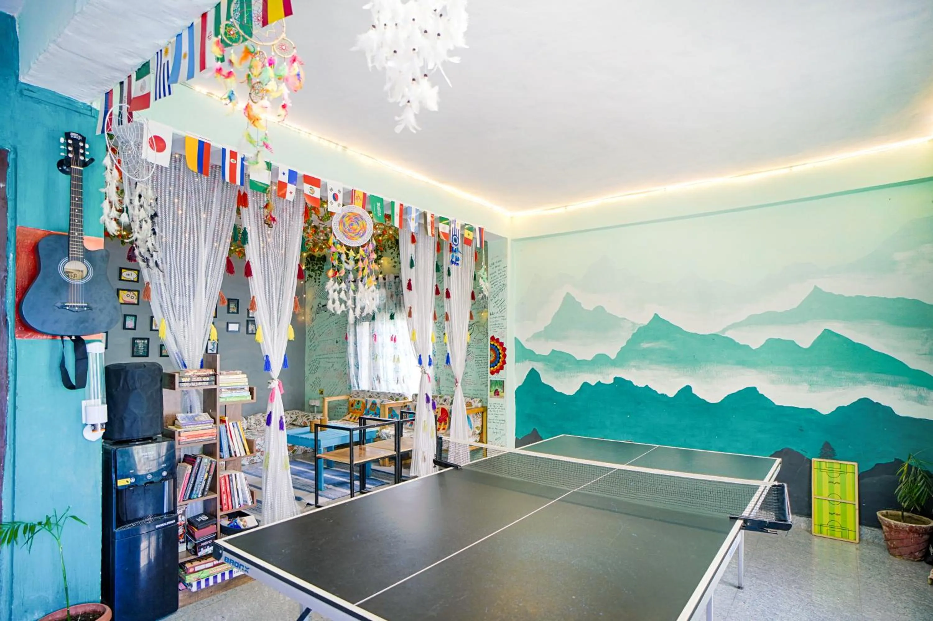 Game Room in Kasol Hostel