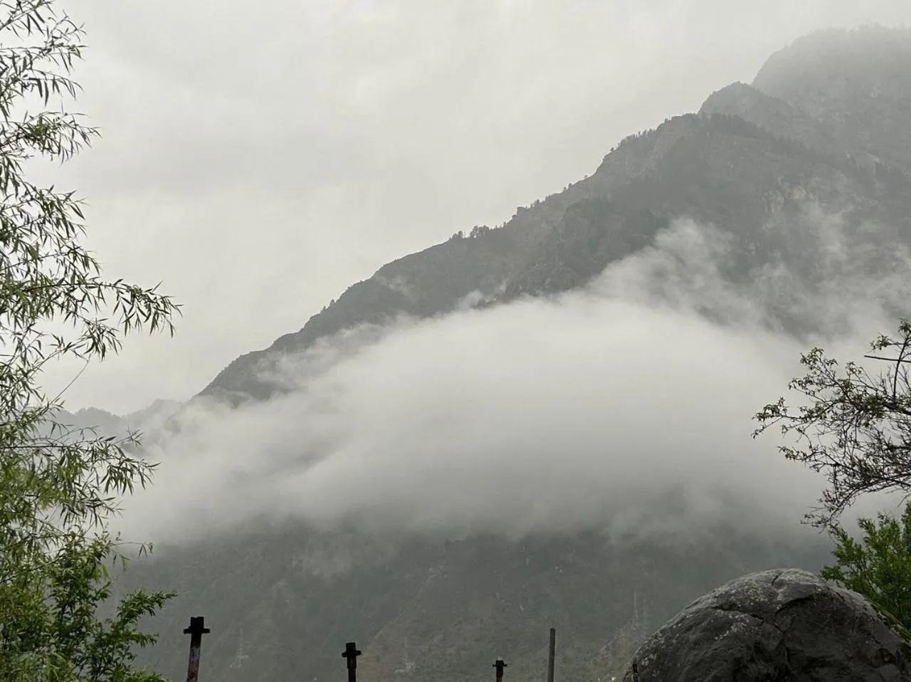 View (from property/room) in Kasol Hostel