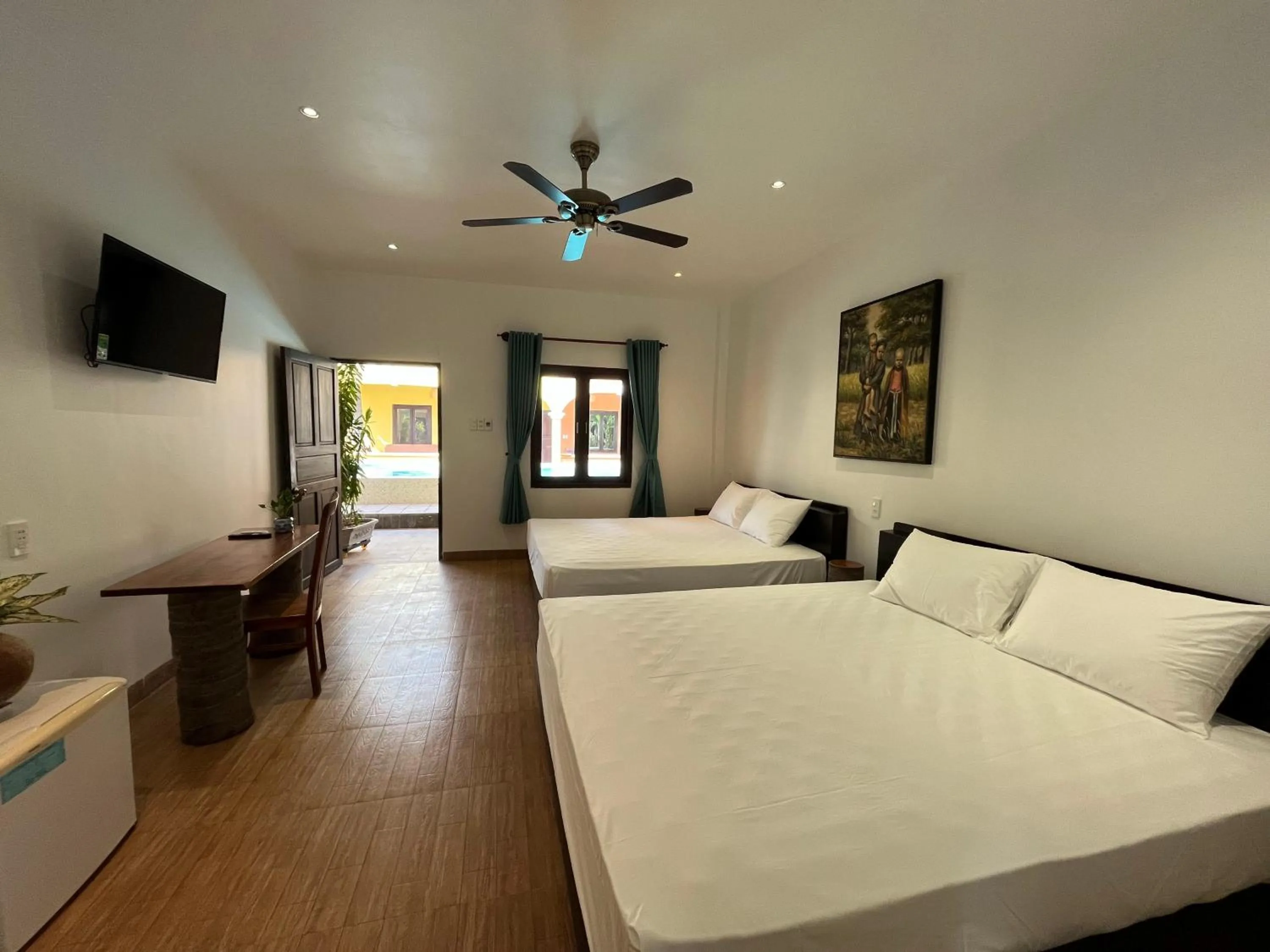 Bed in Mi Nhon Em Hotel Muine