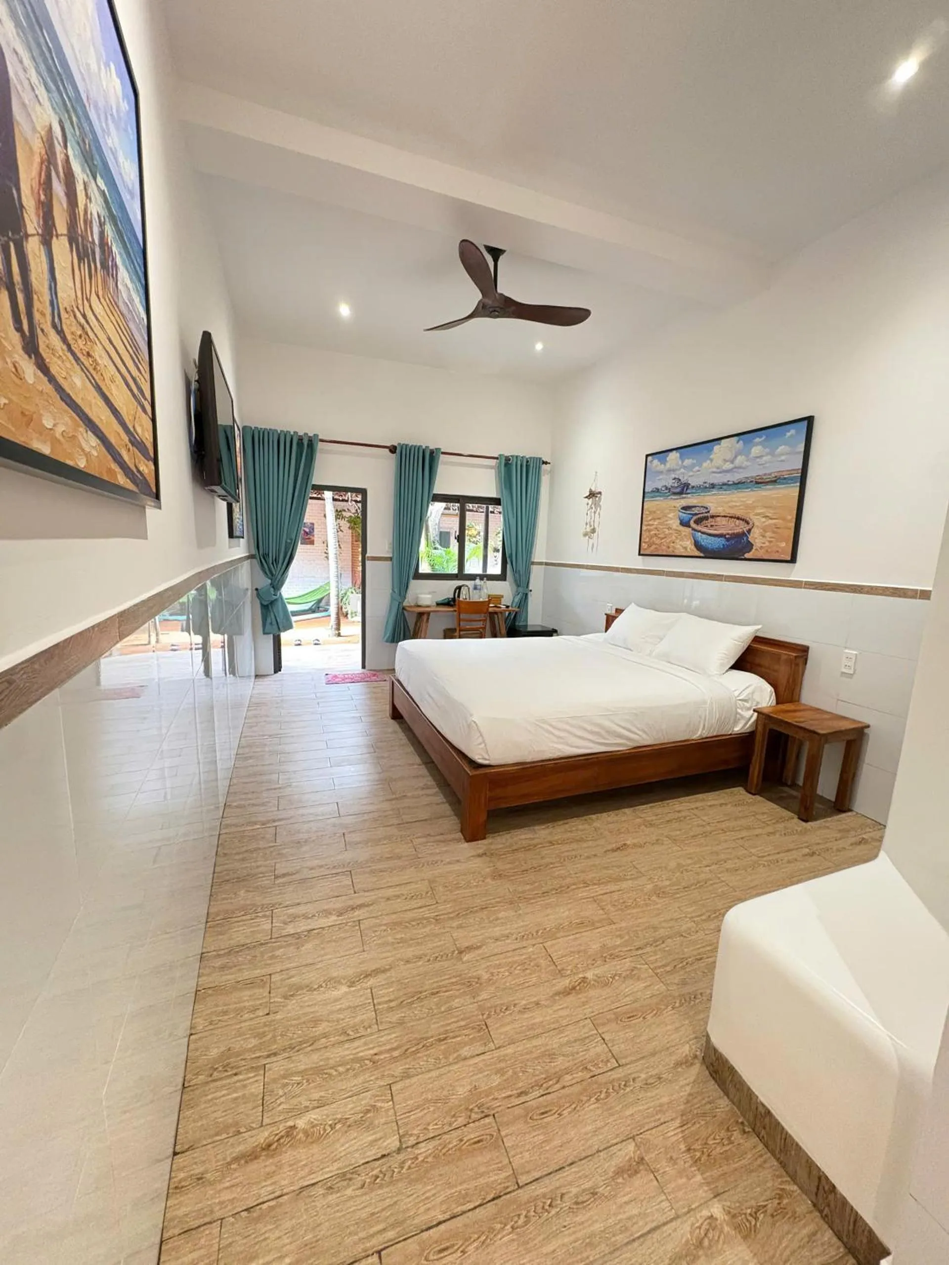 Bed in Mi Nhon Em Hotel Muine