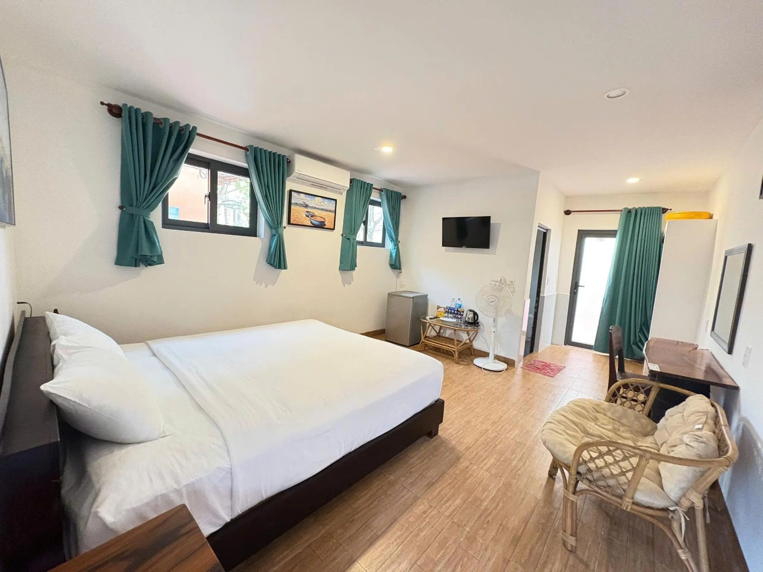 Bed in Mi Nhon Em Hotel Muine