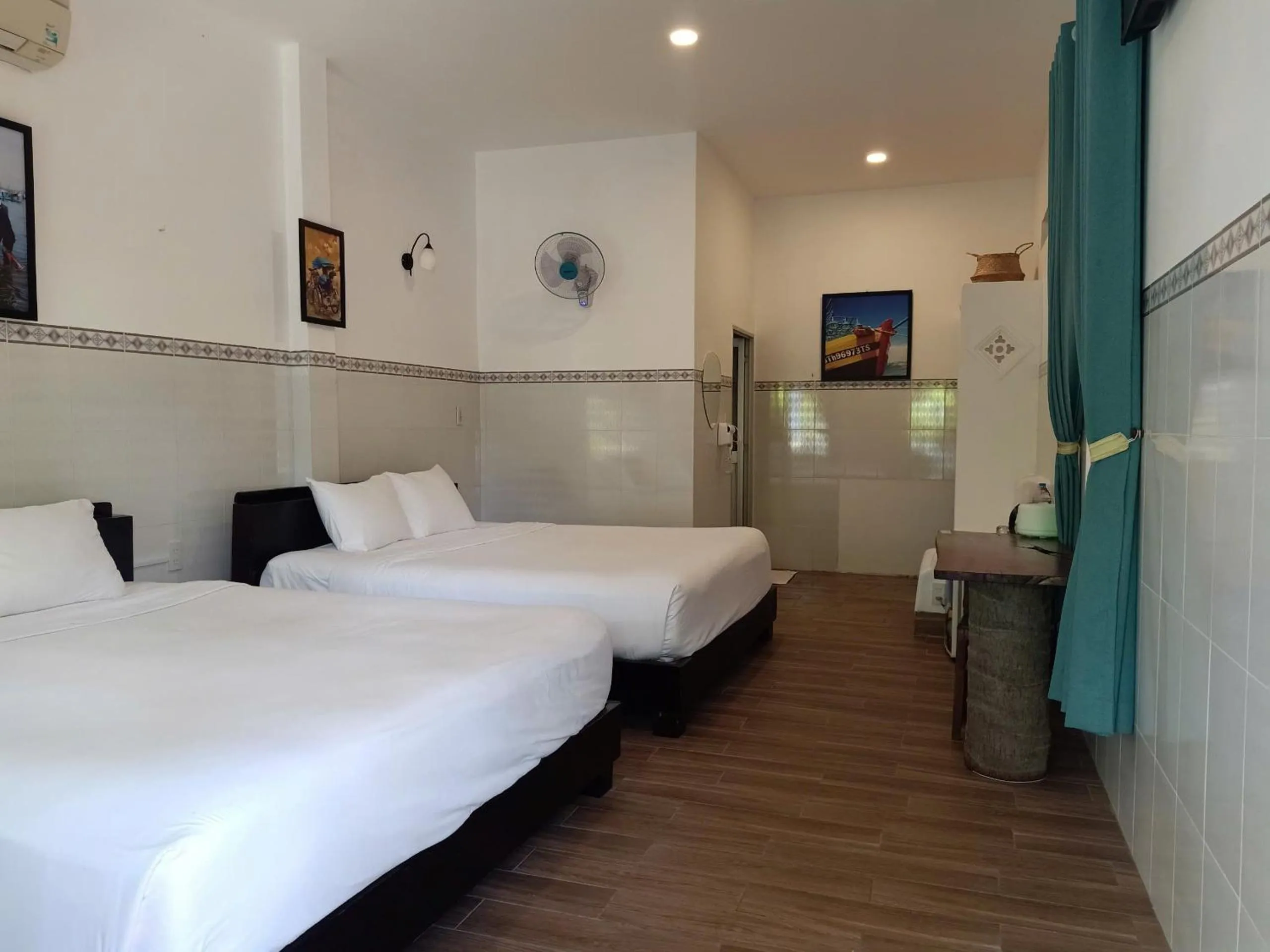 Bed in Mi Nhon Em Hotel Muine