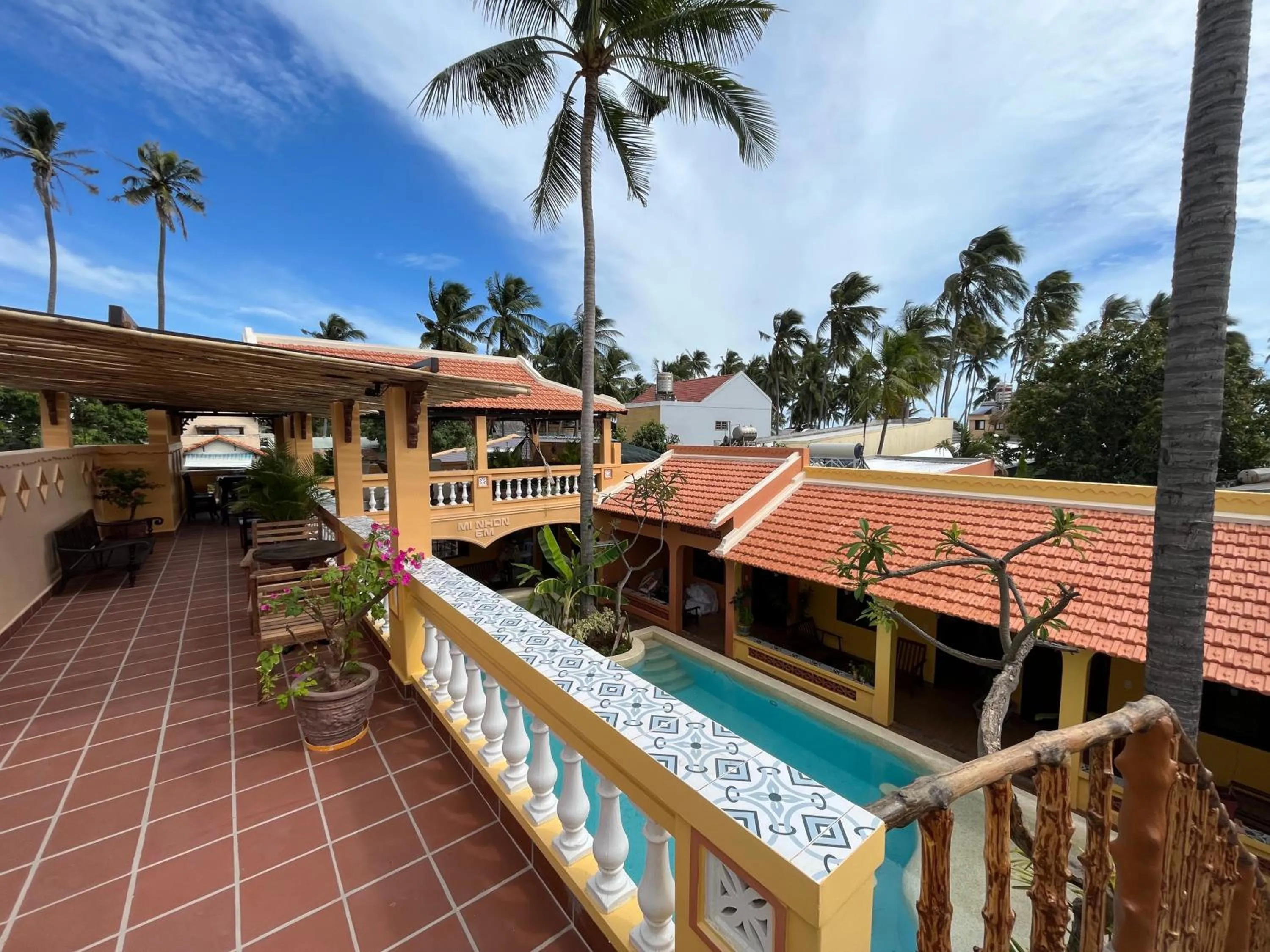 Balcony/Terrace in Mi Nhon Em Hotel Muine