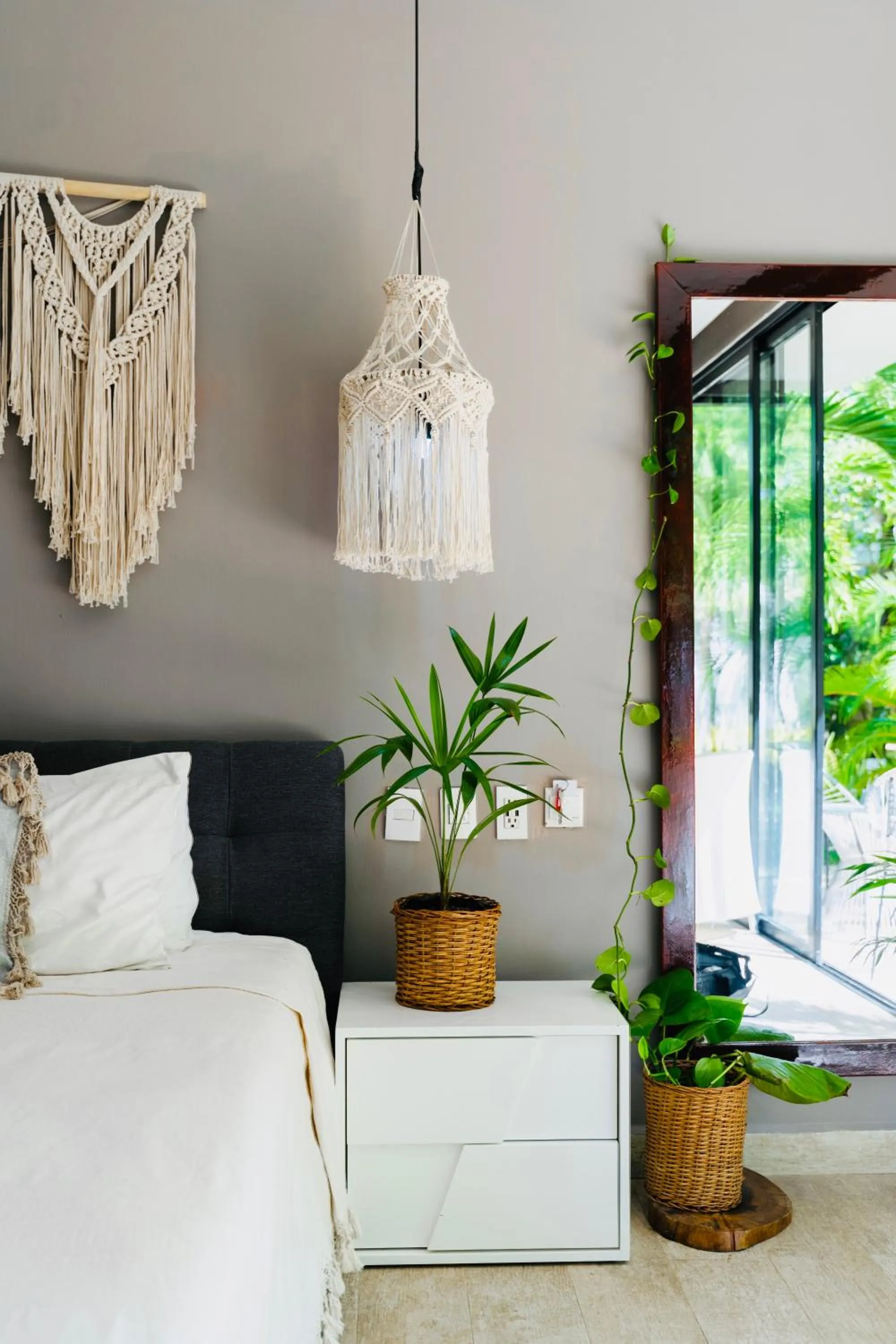 Bed in Luz de Luna Tulum Suite III