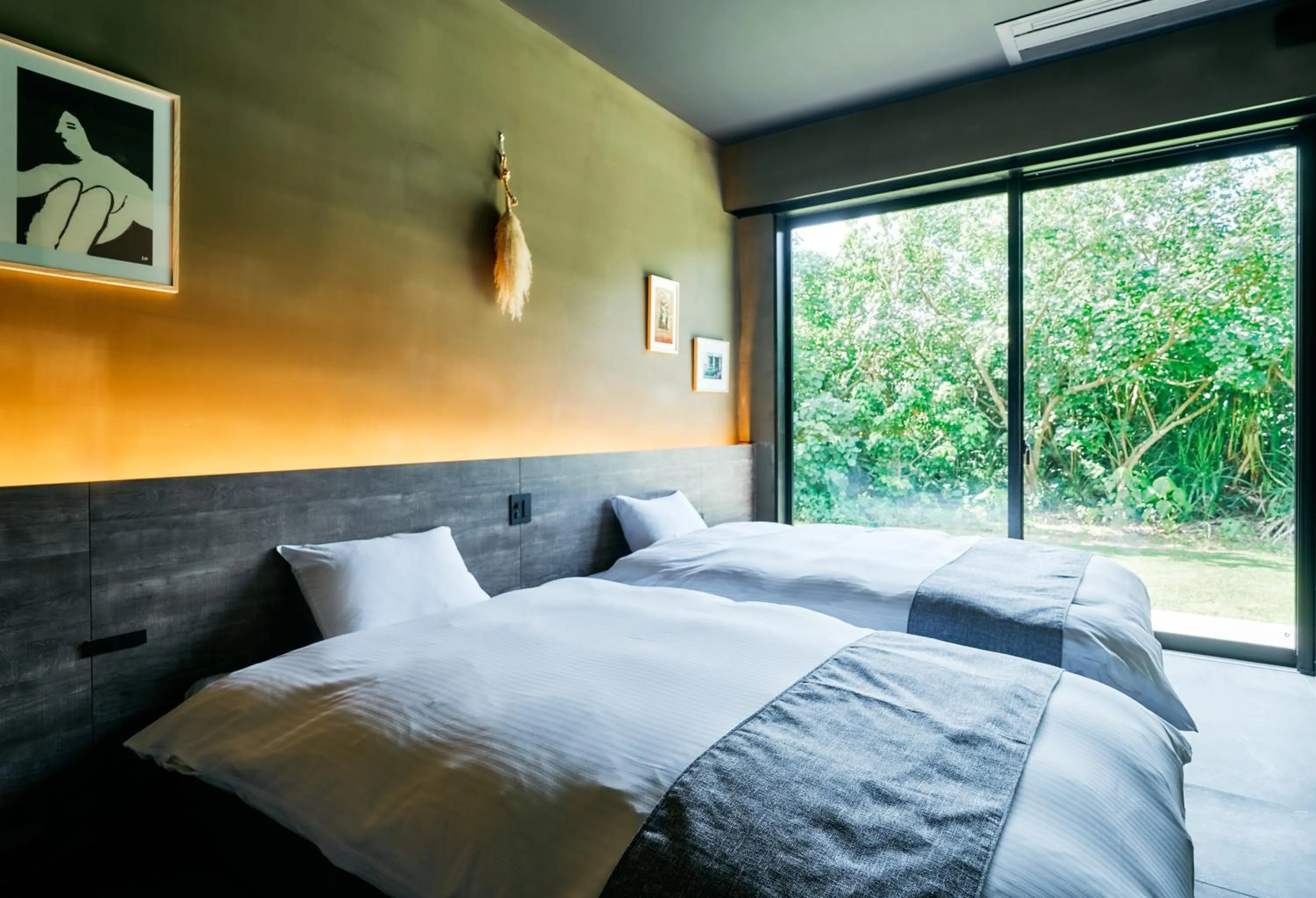 Bed in Villa El Cielo Ishigaki