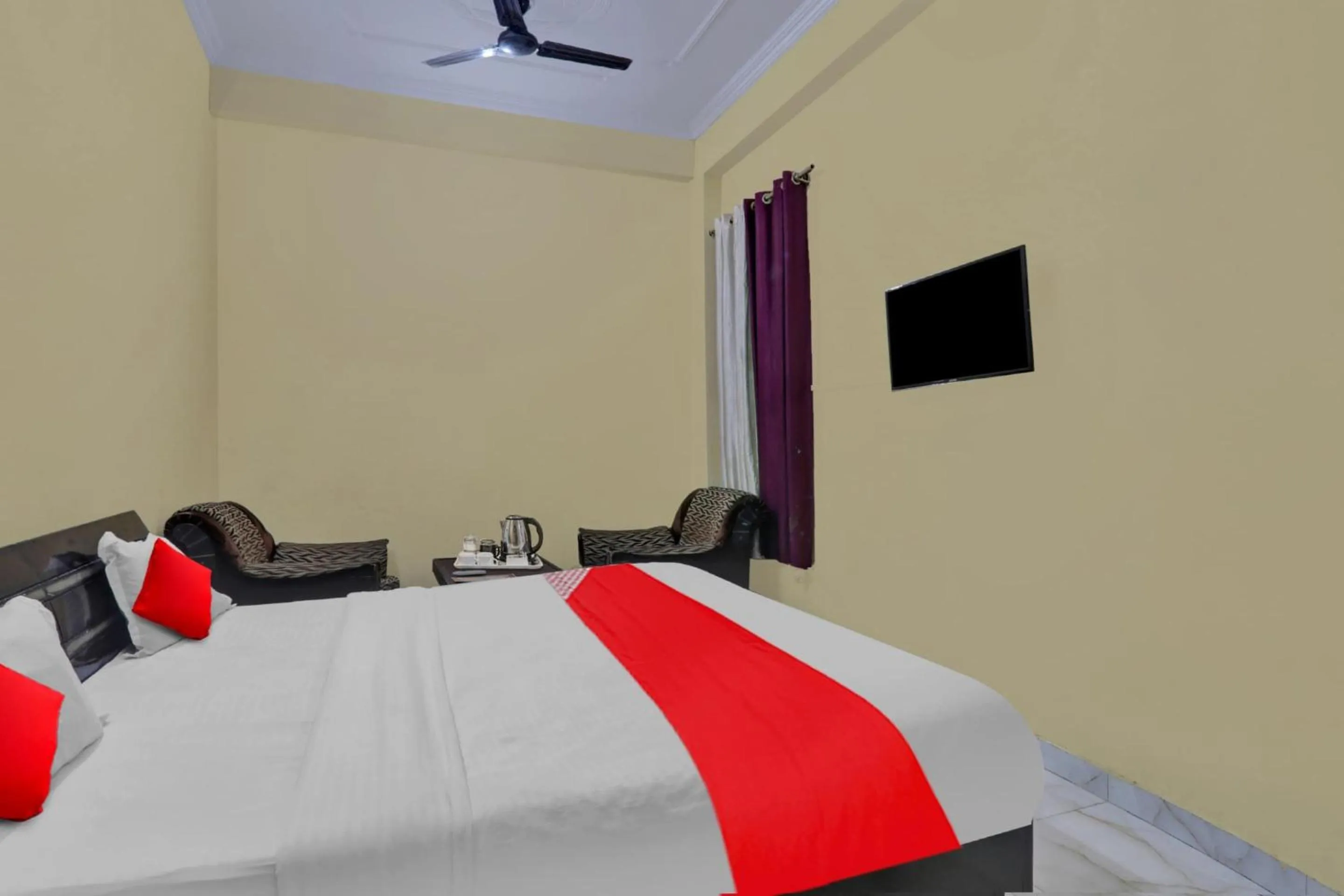 Bedroom, Bed in Super Hotel O New A V Hospitality